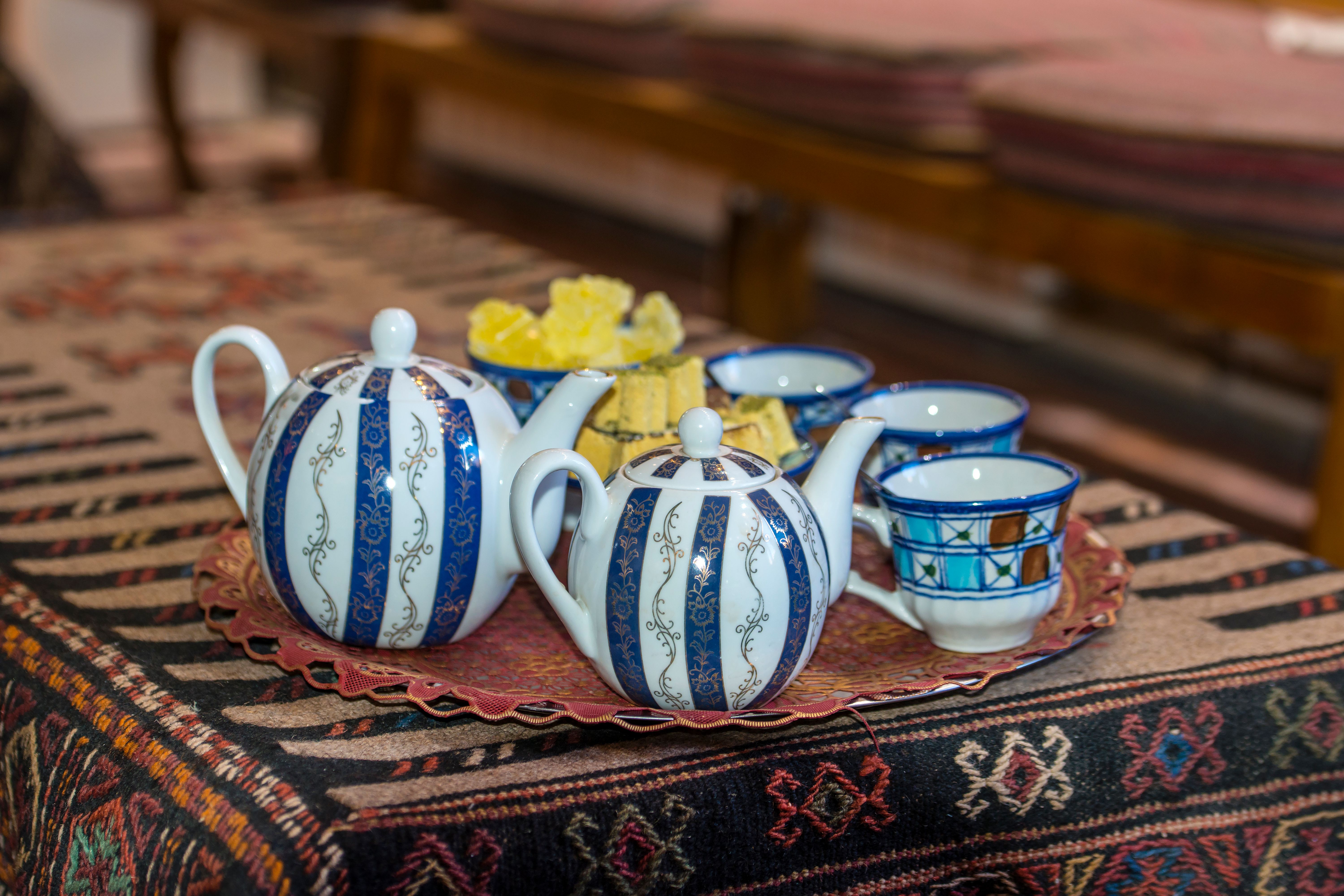 traditional tea room