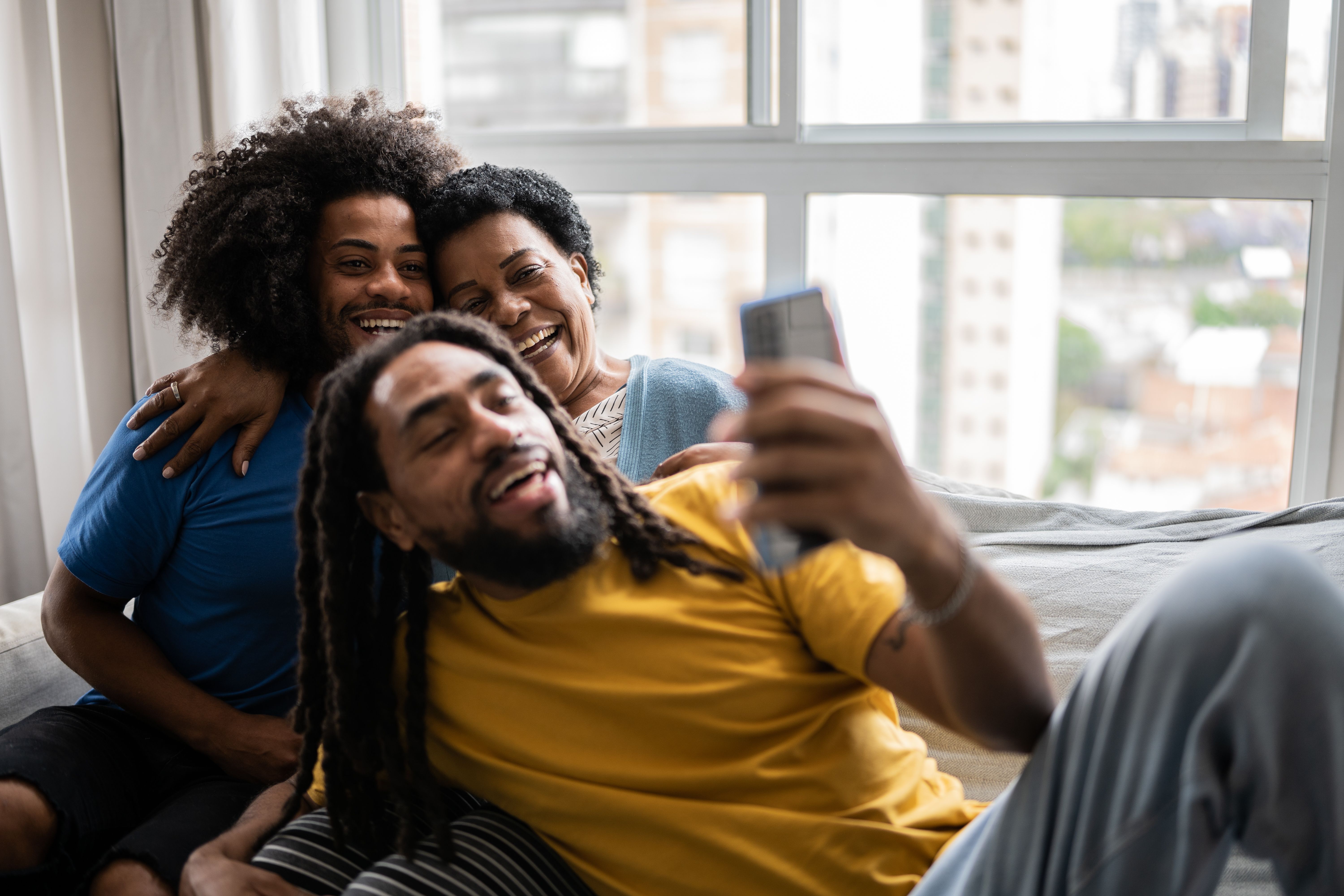 family phone call