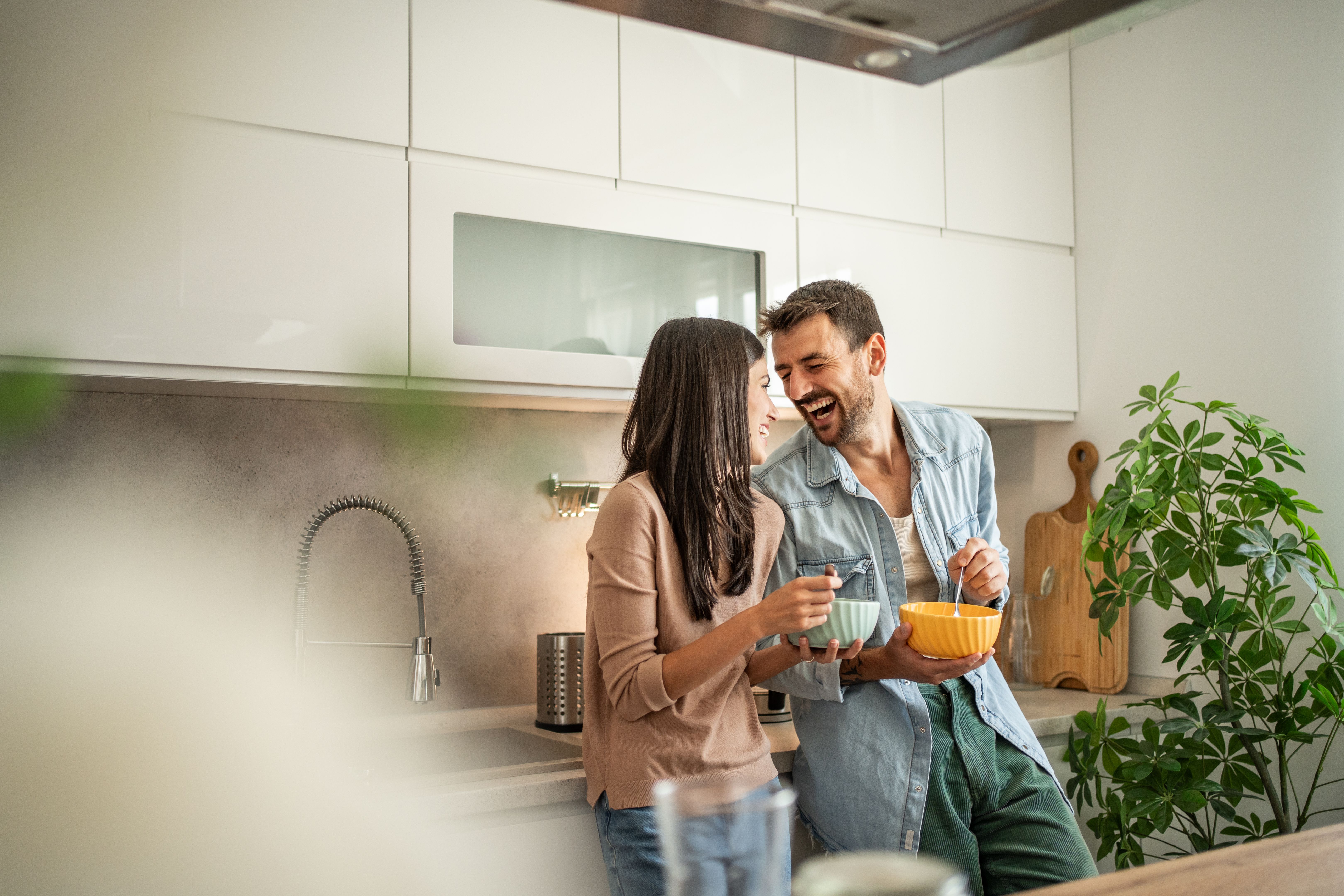 couple cooking