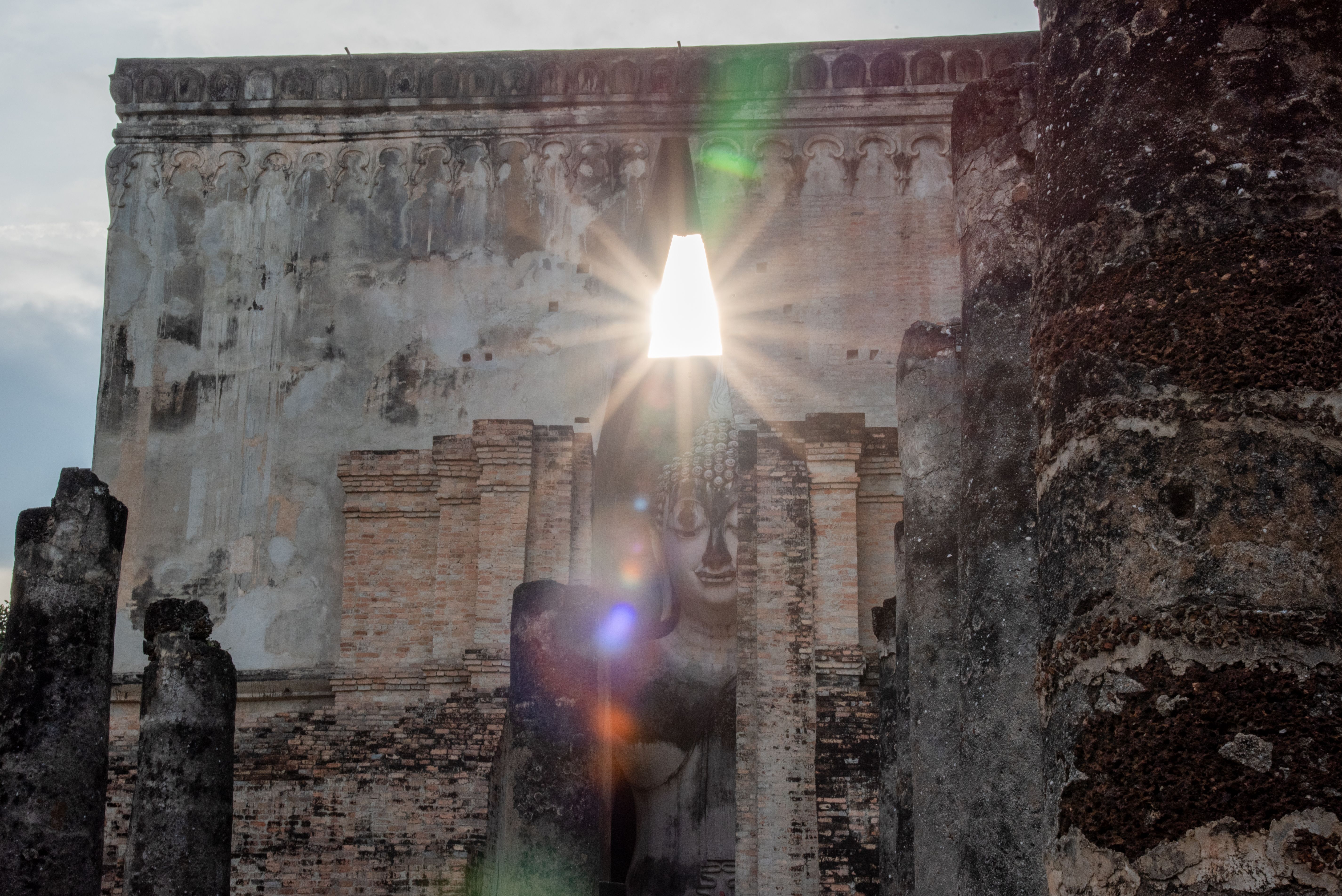 The most beautiful Viewpoint Historic temple of Sukhothai Historical Park, Thailand. The most beautiful Viewpoint Historic temple of Sukhothai Historical Park, Thailand.