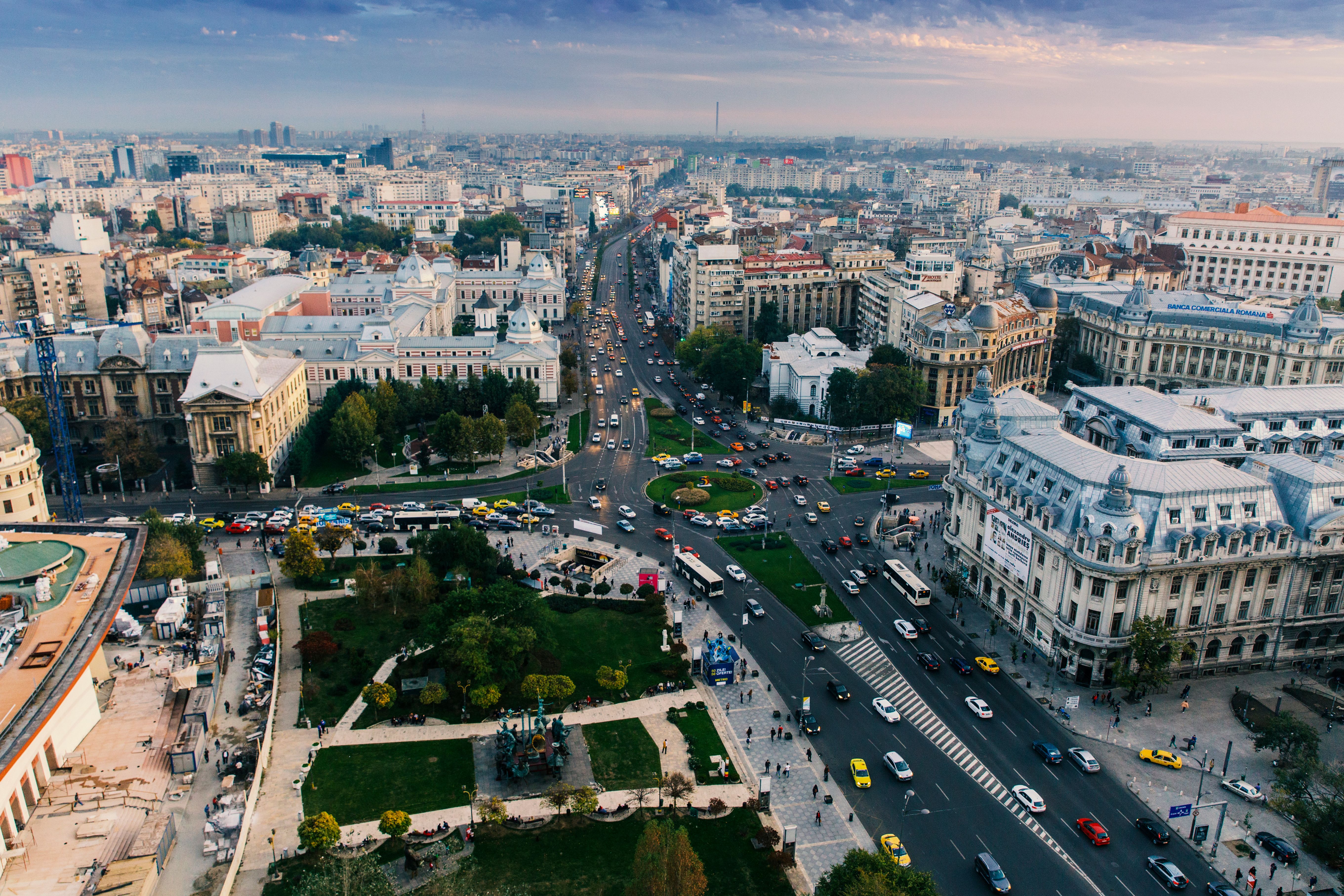 bucharest cityscape