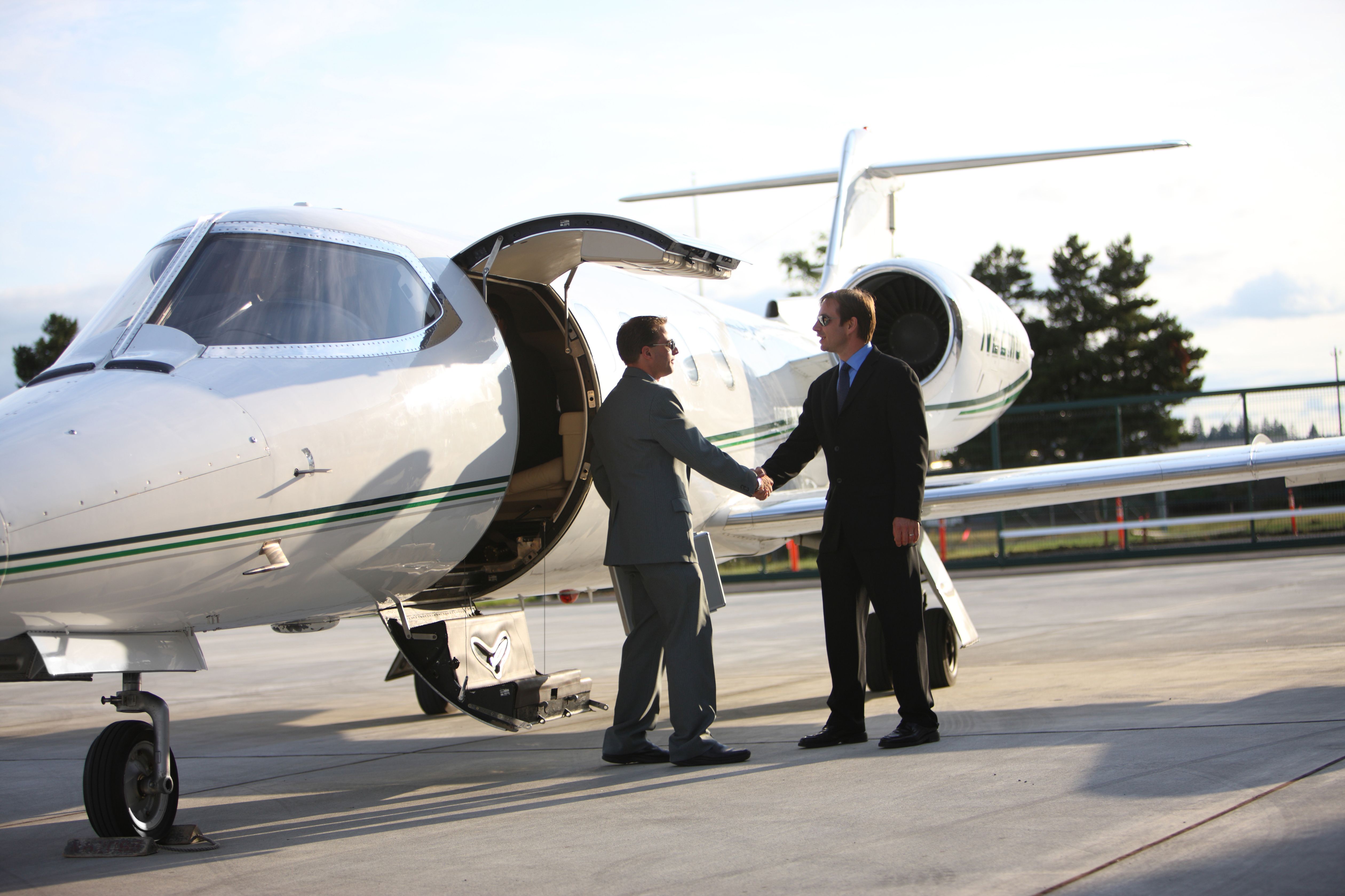 business jet meeting