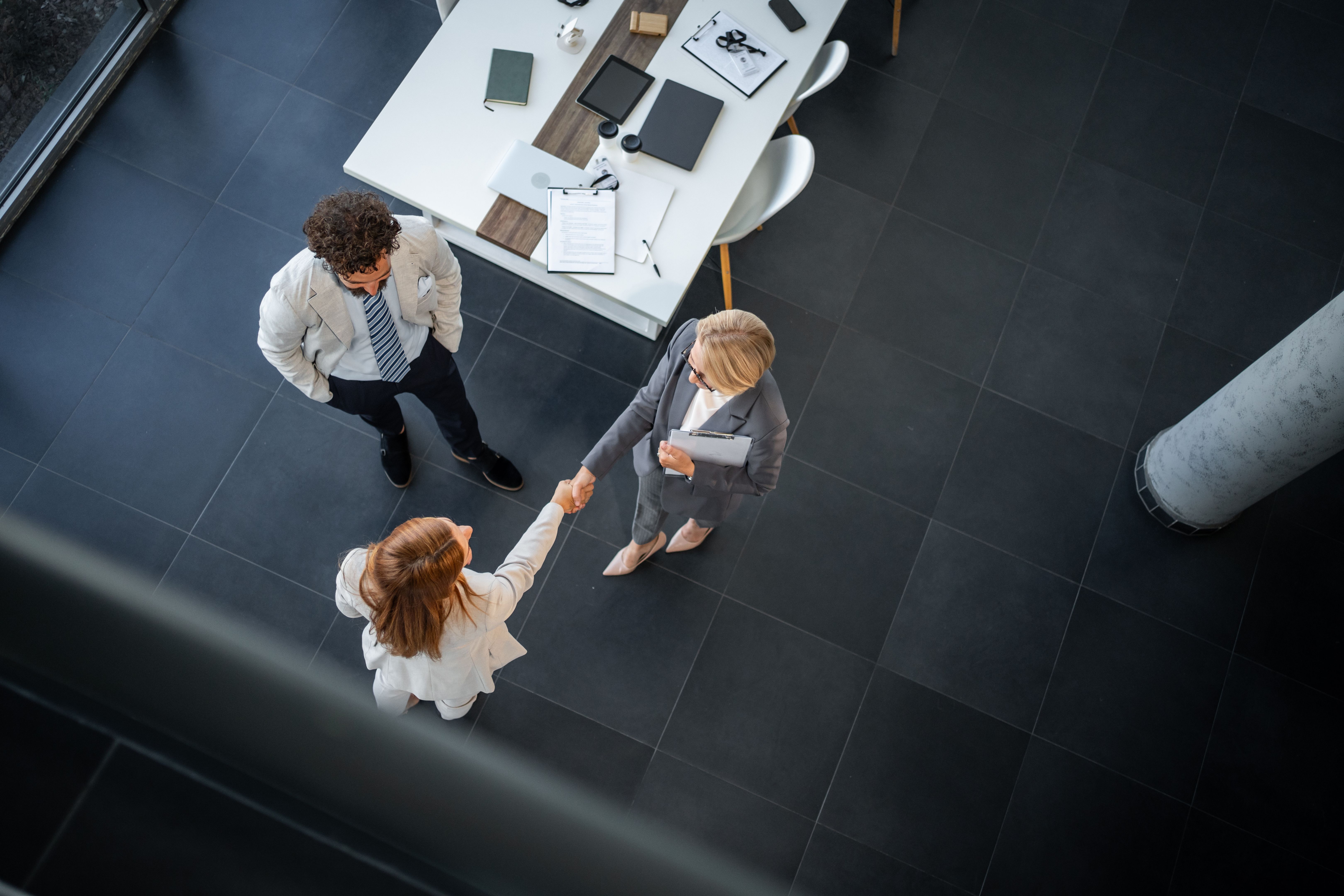 successful business partnership