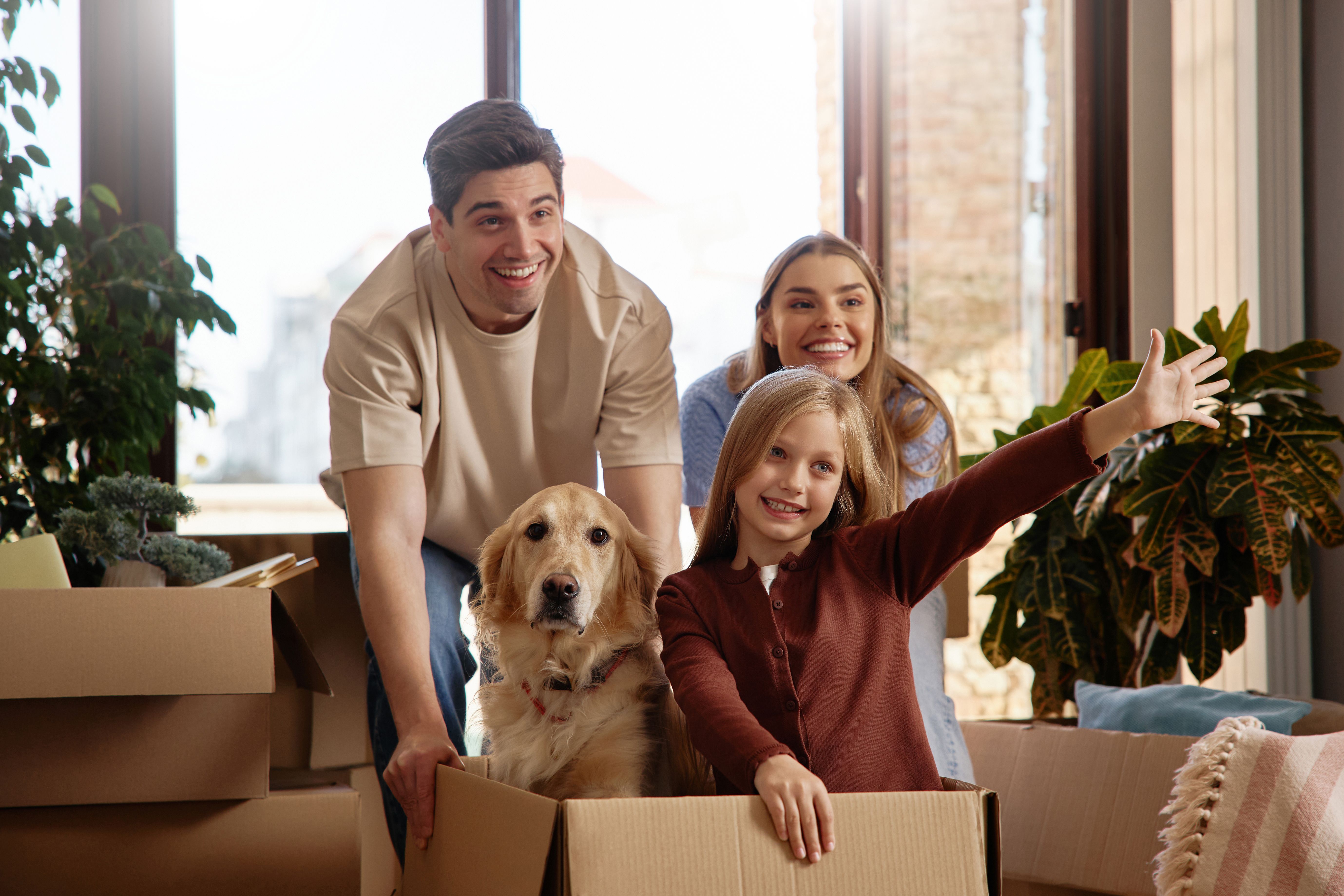 family receiving package
