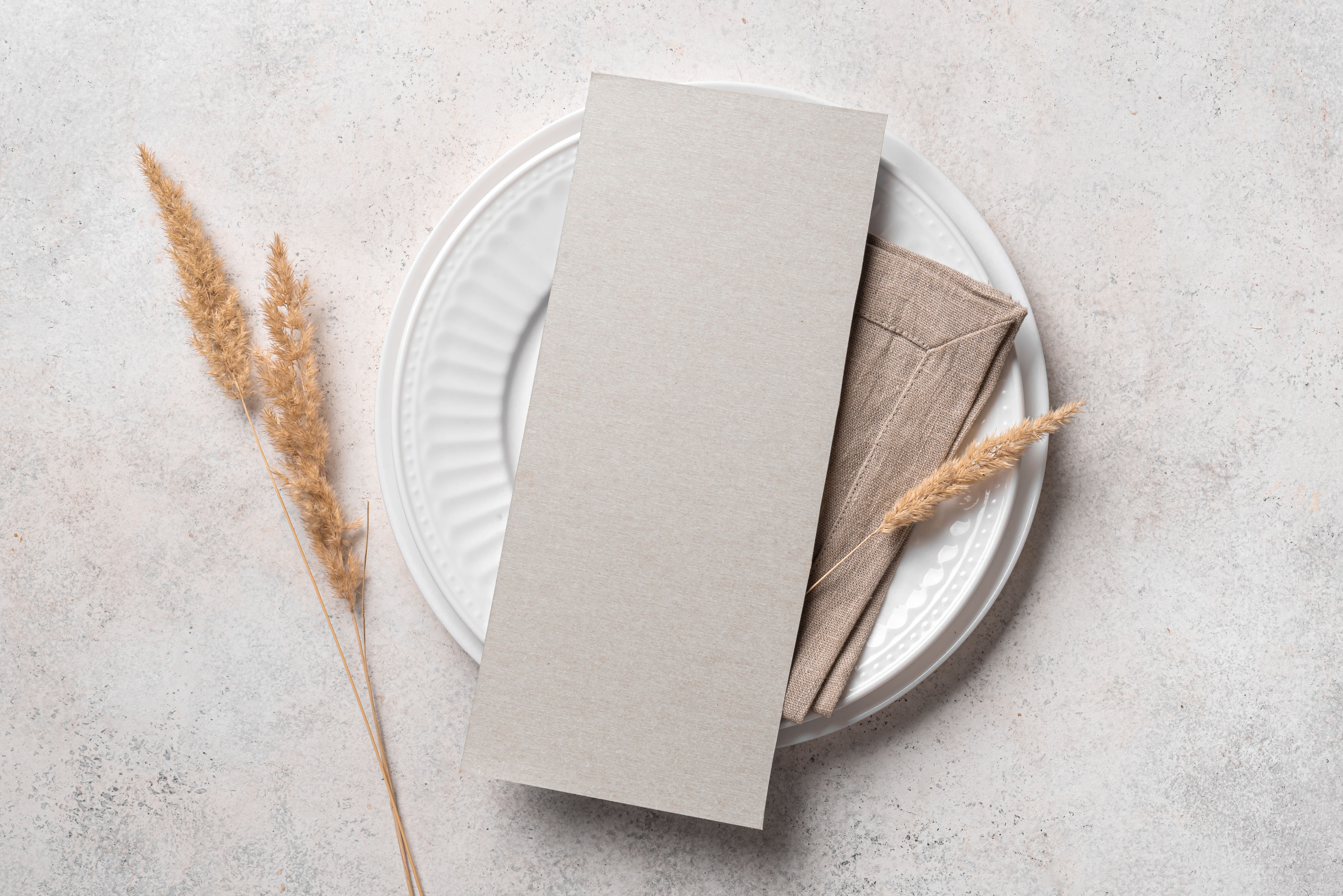menu design