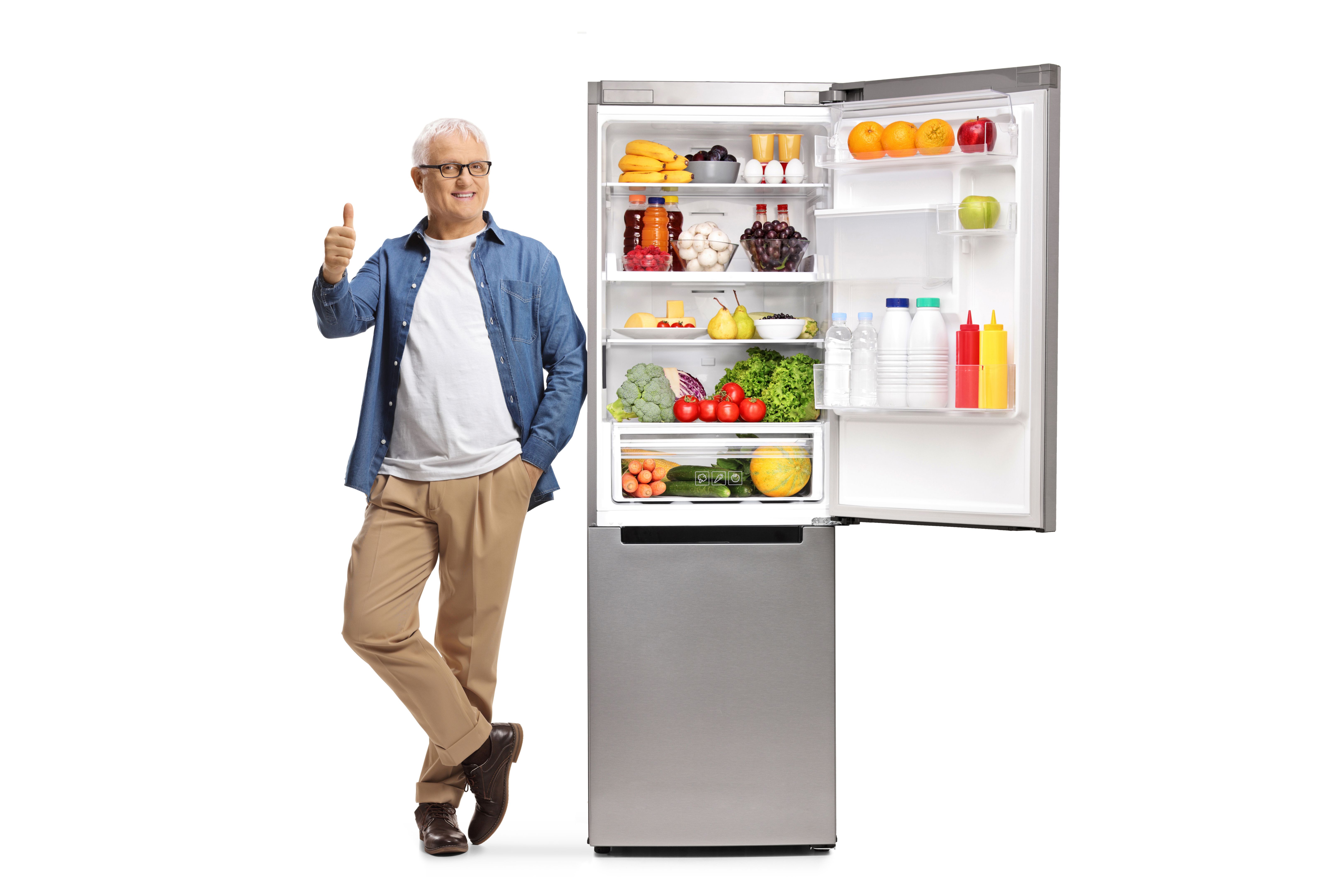 happy customer refrigerator