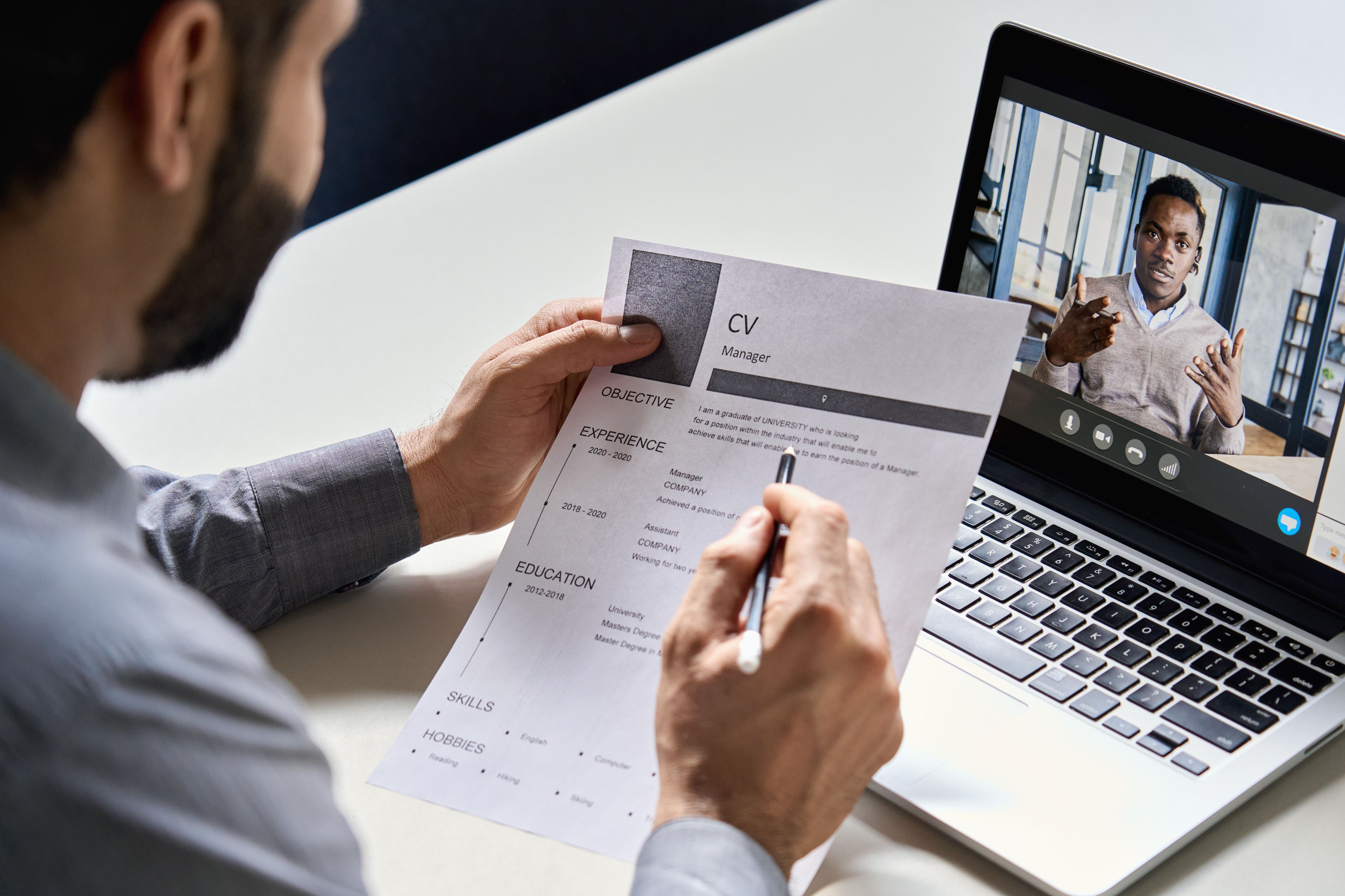 virtual interview