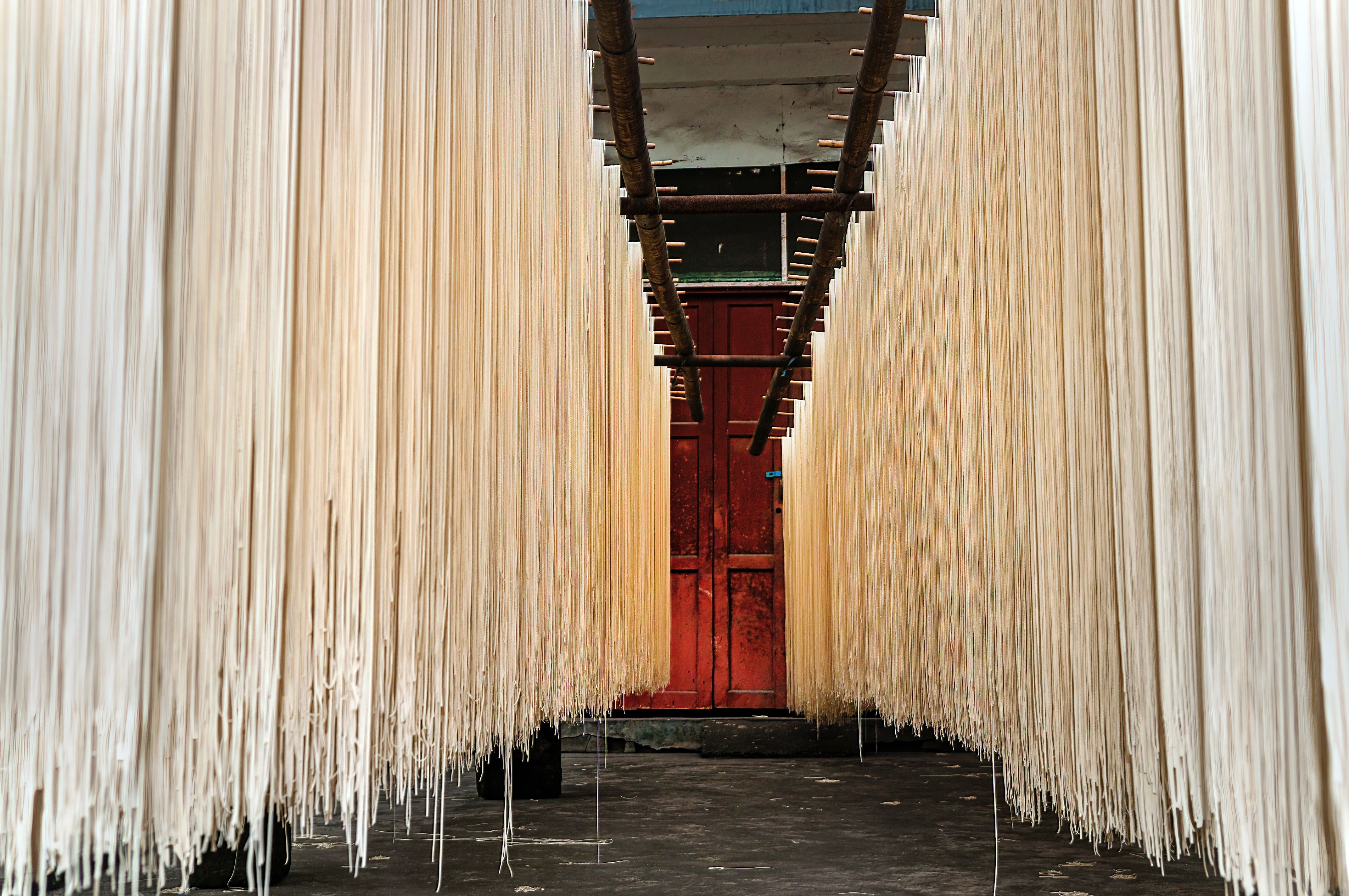 drying pasta
