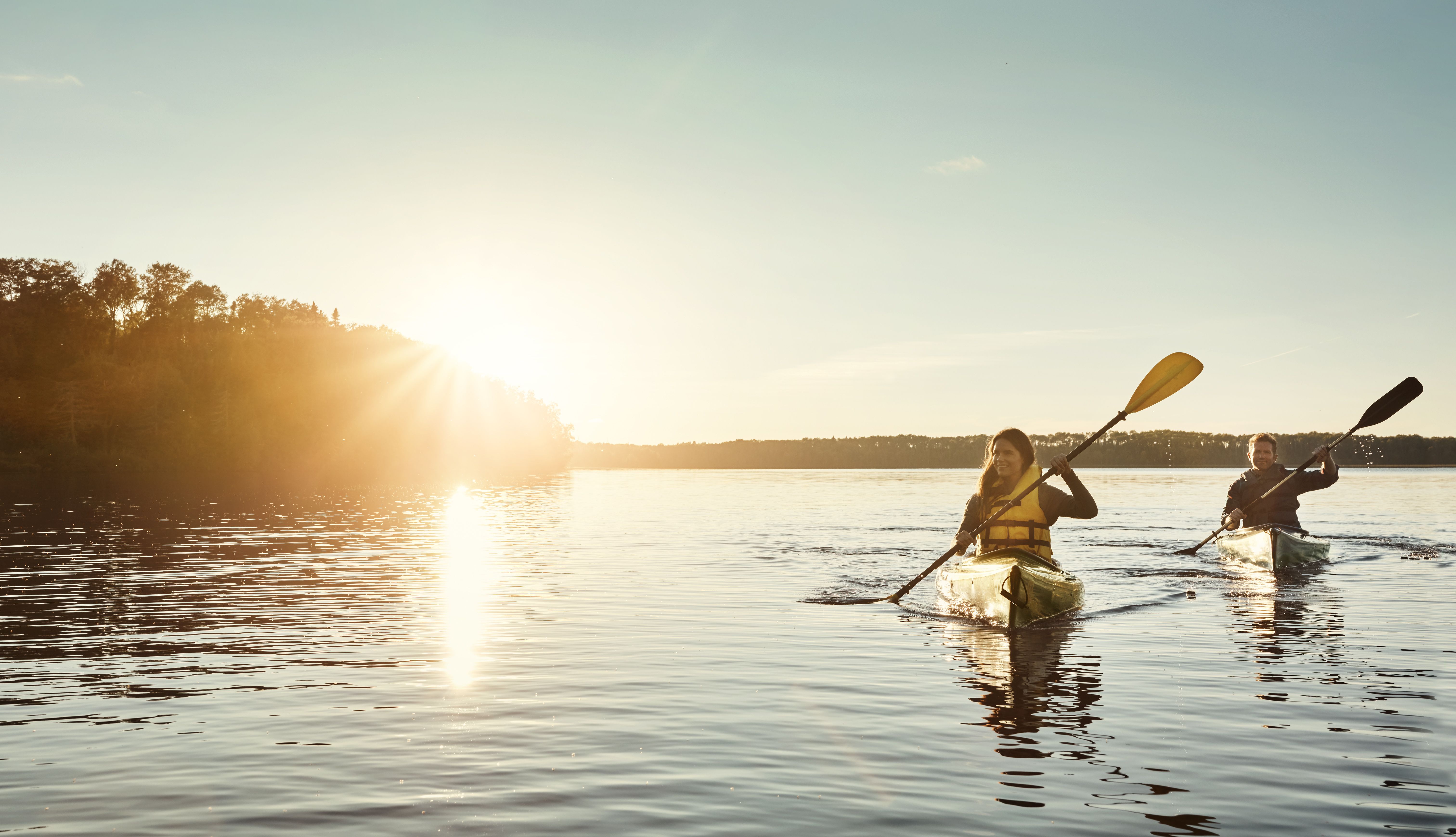 lake kayaking