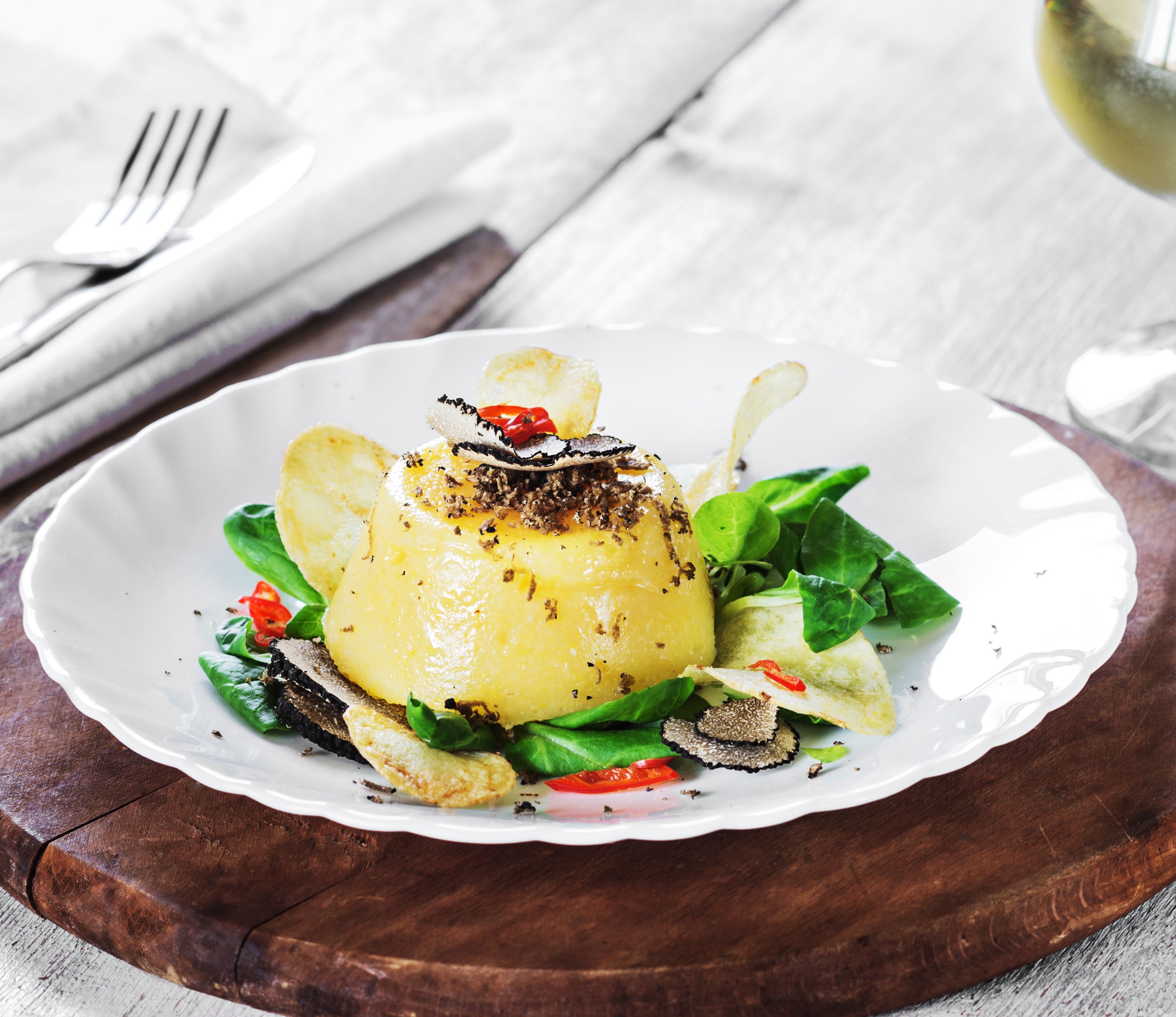 truffle polenta