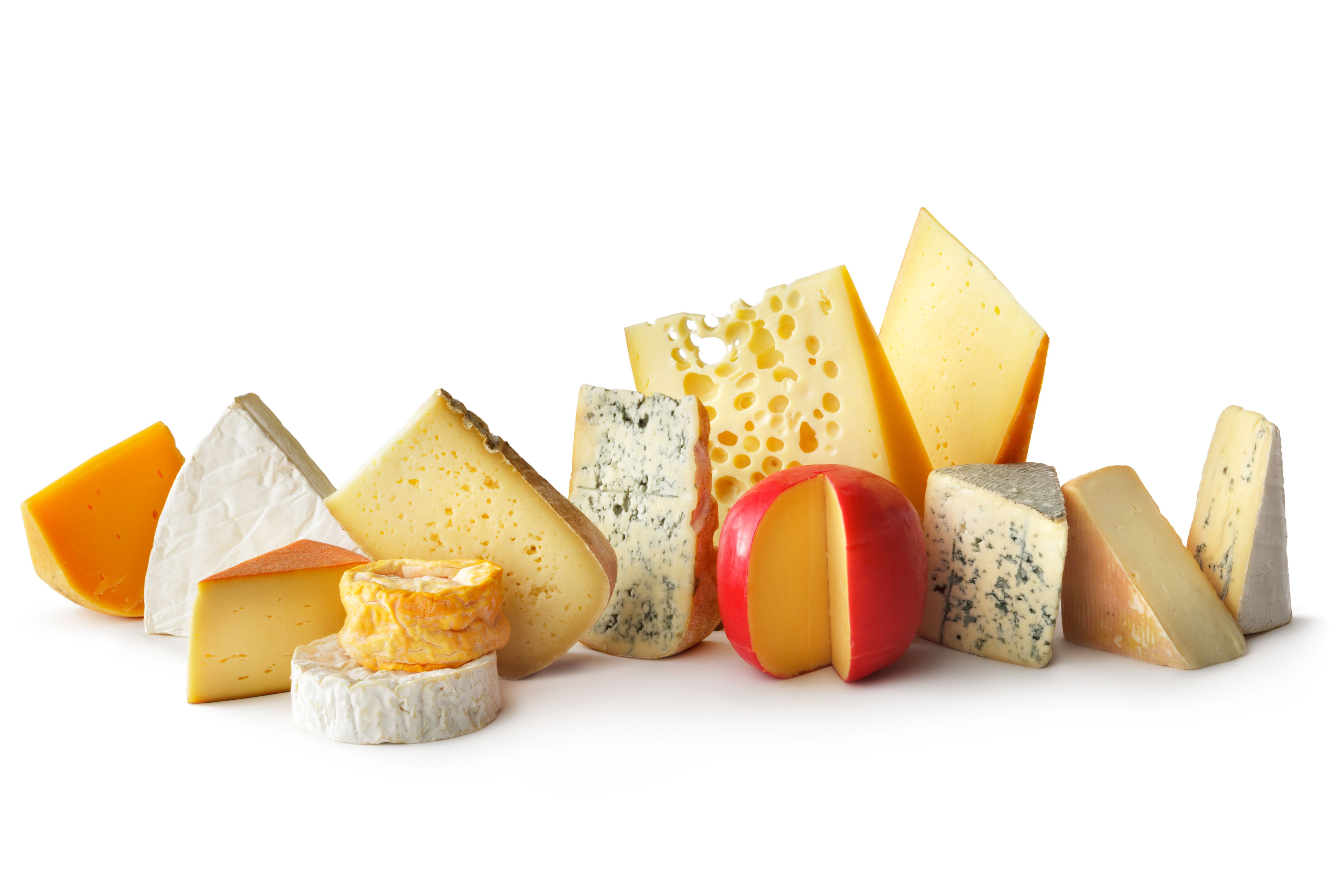 variety of cheese