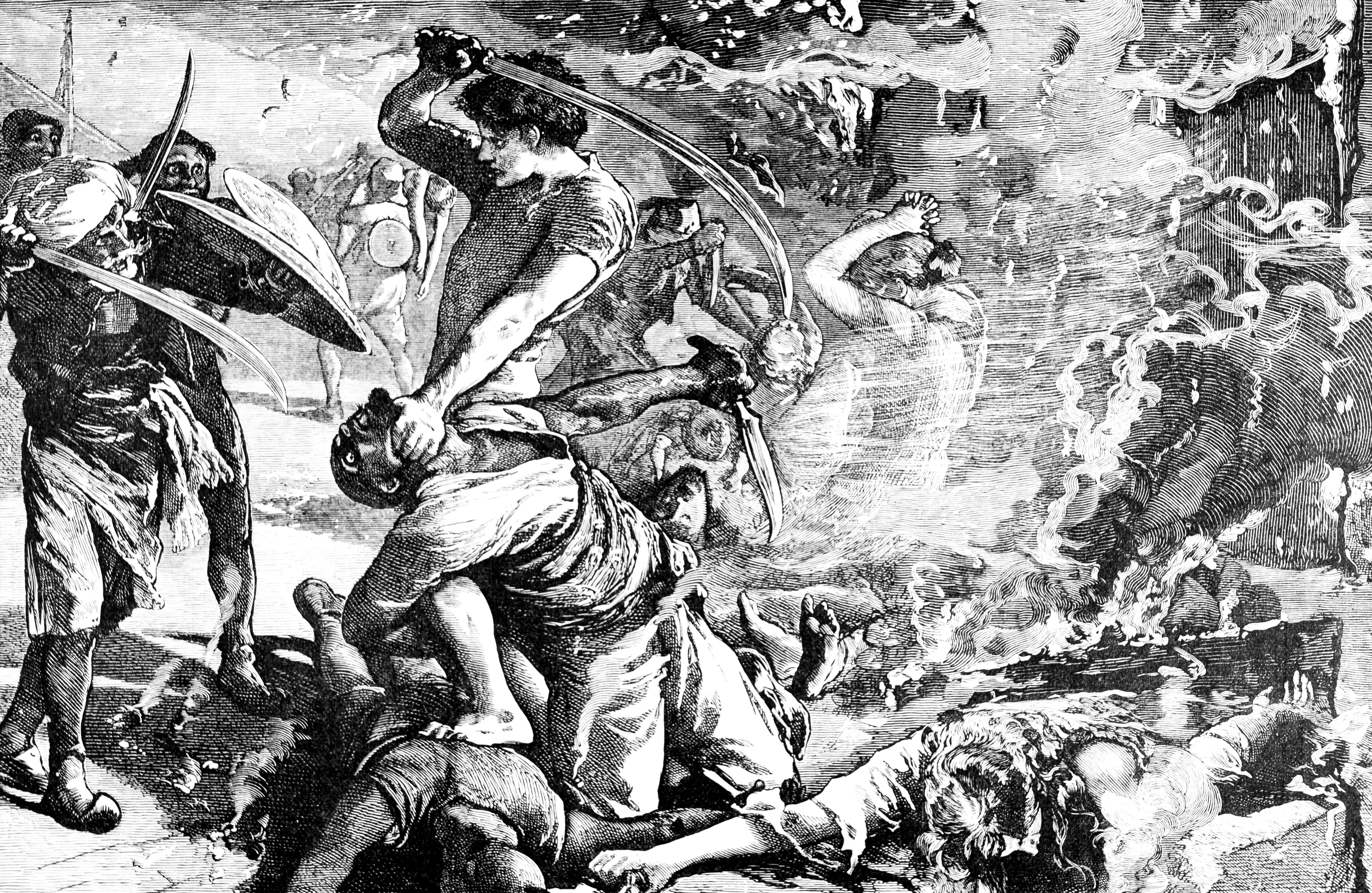 The Sack of Baltimore - historic battle