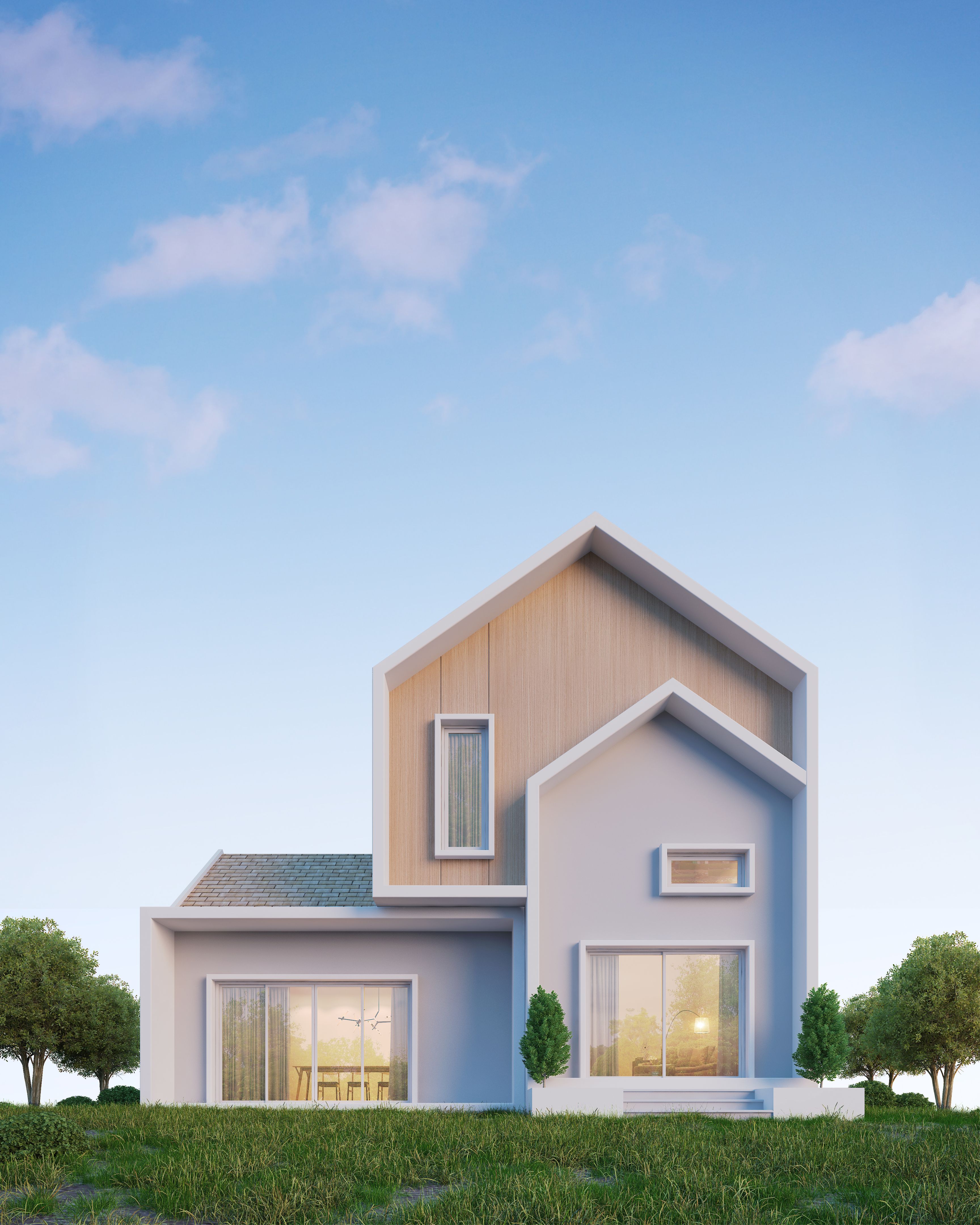 home exterior render