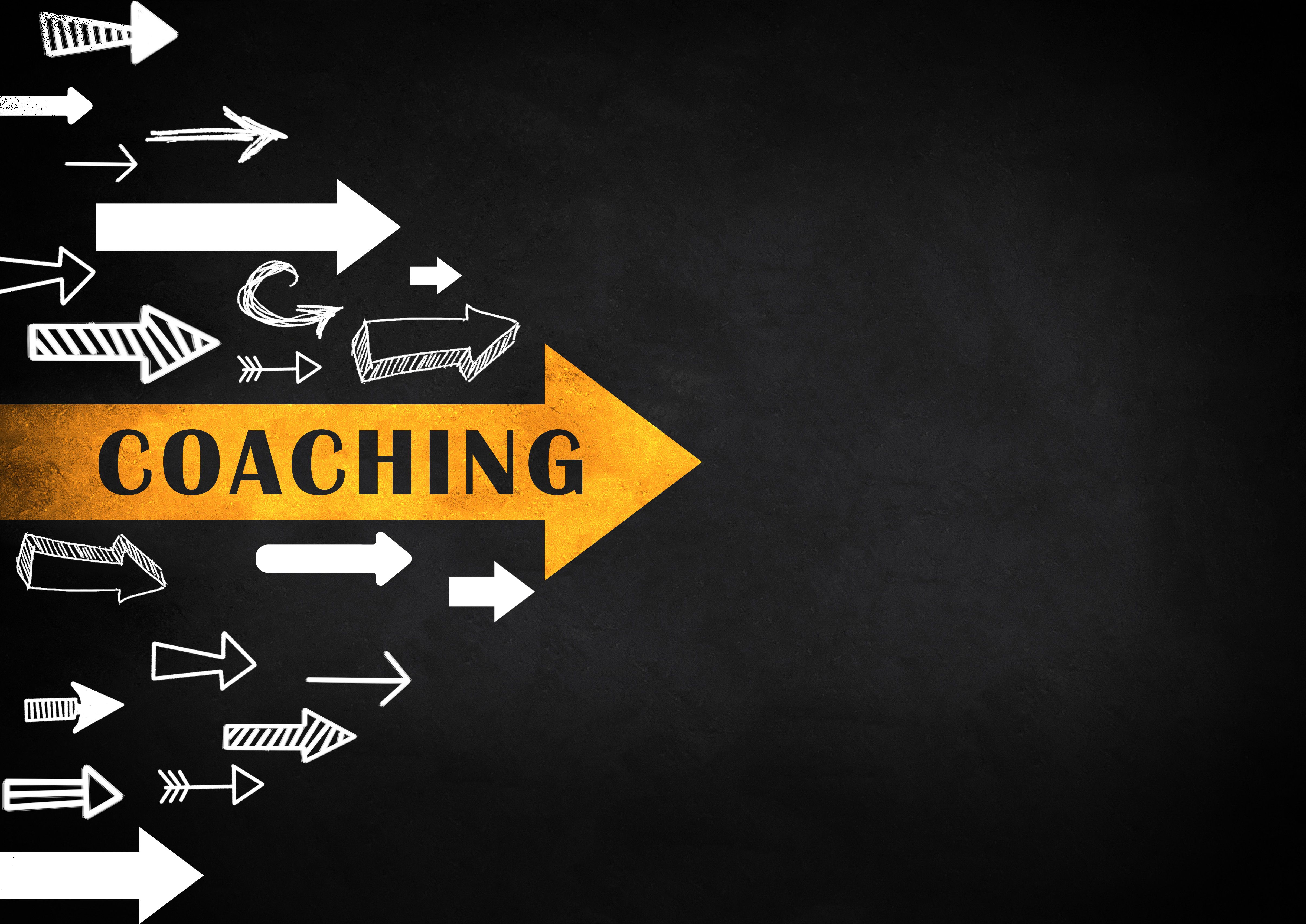 COACHING - business concept