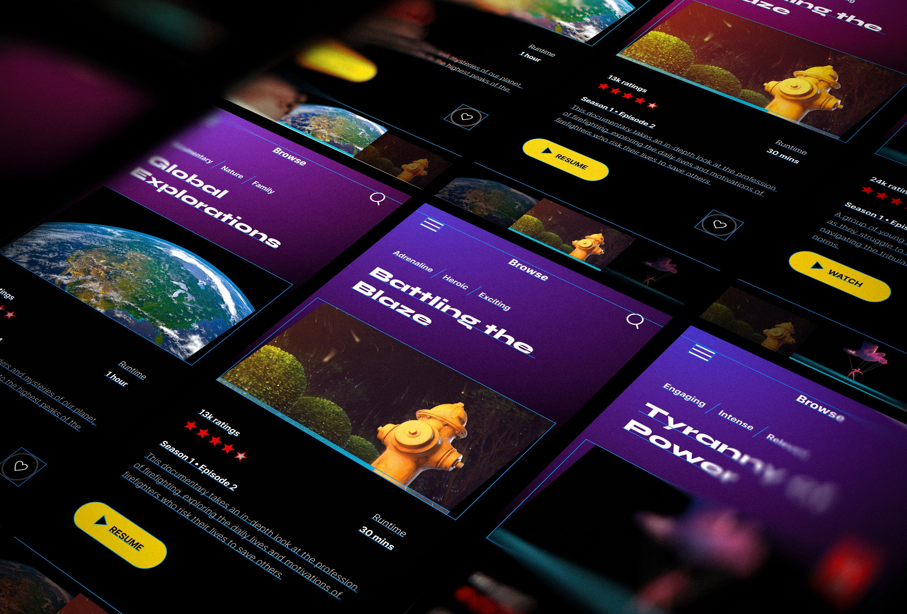 interactive content website