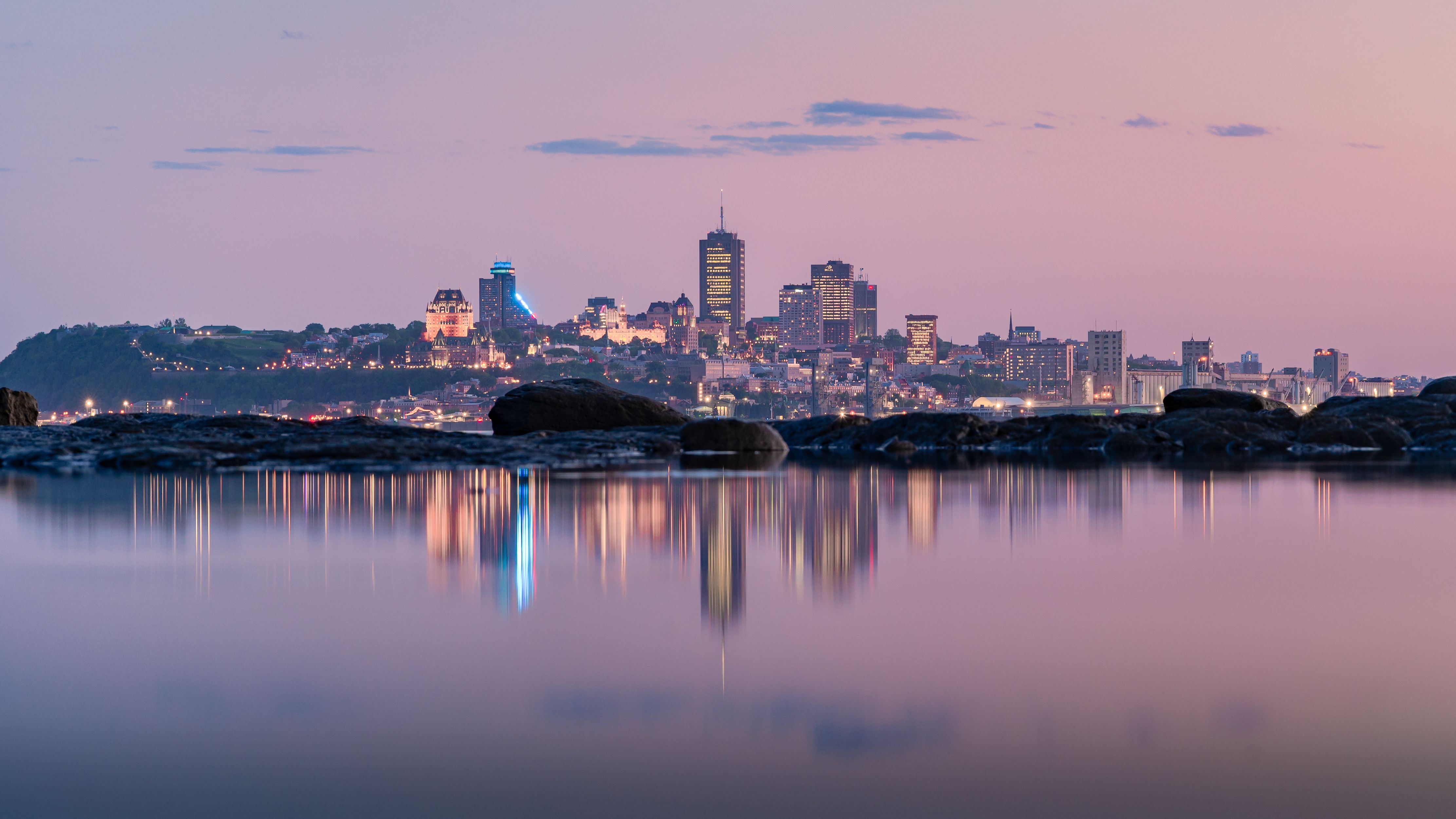 quebec city skyline