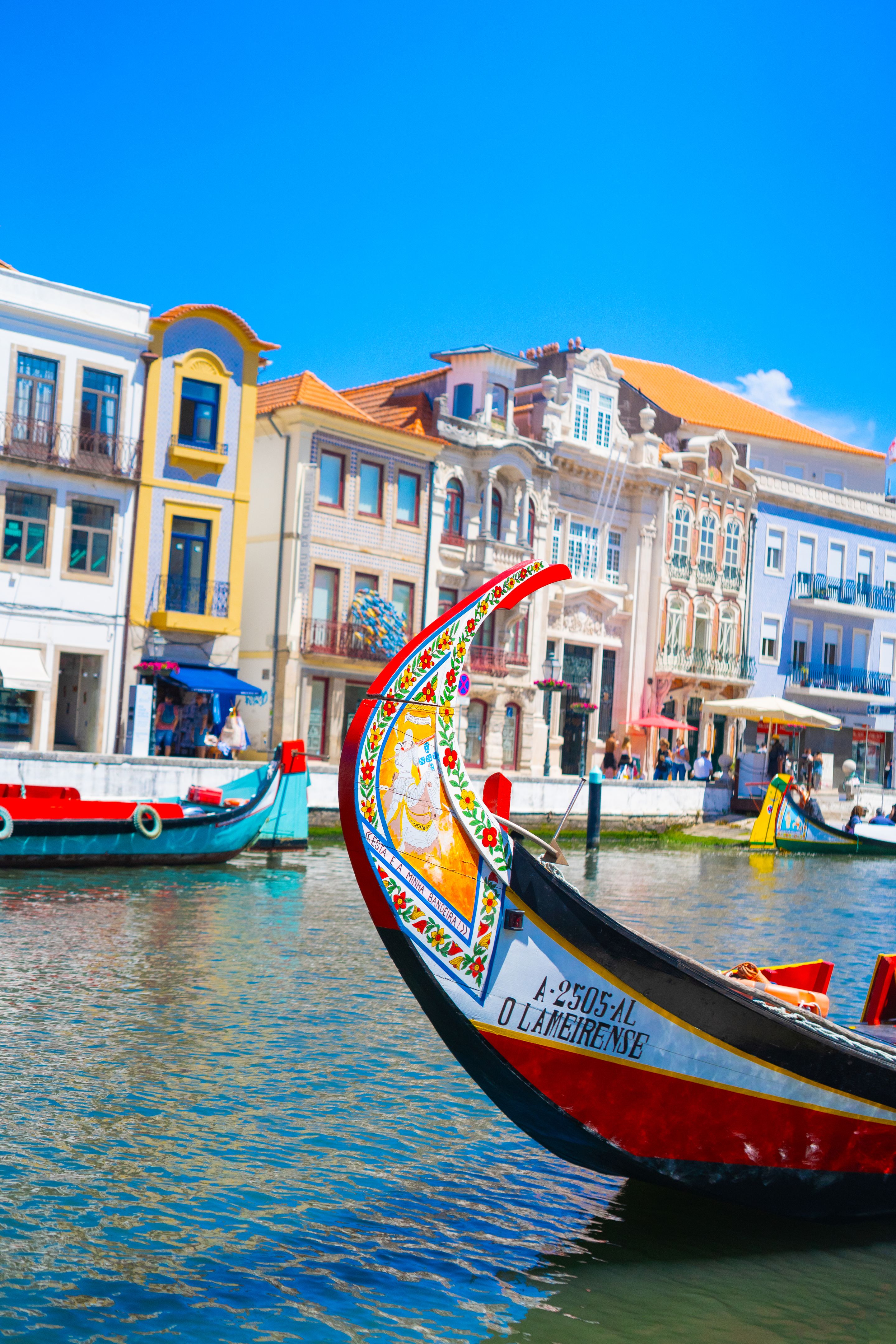 aveiro canal boats