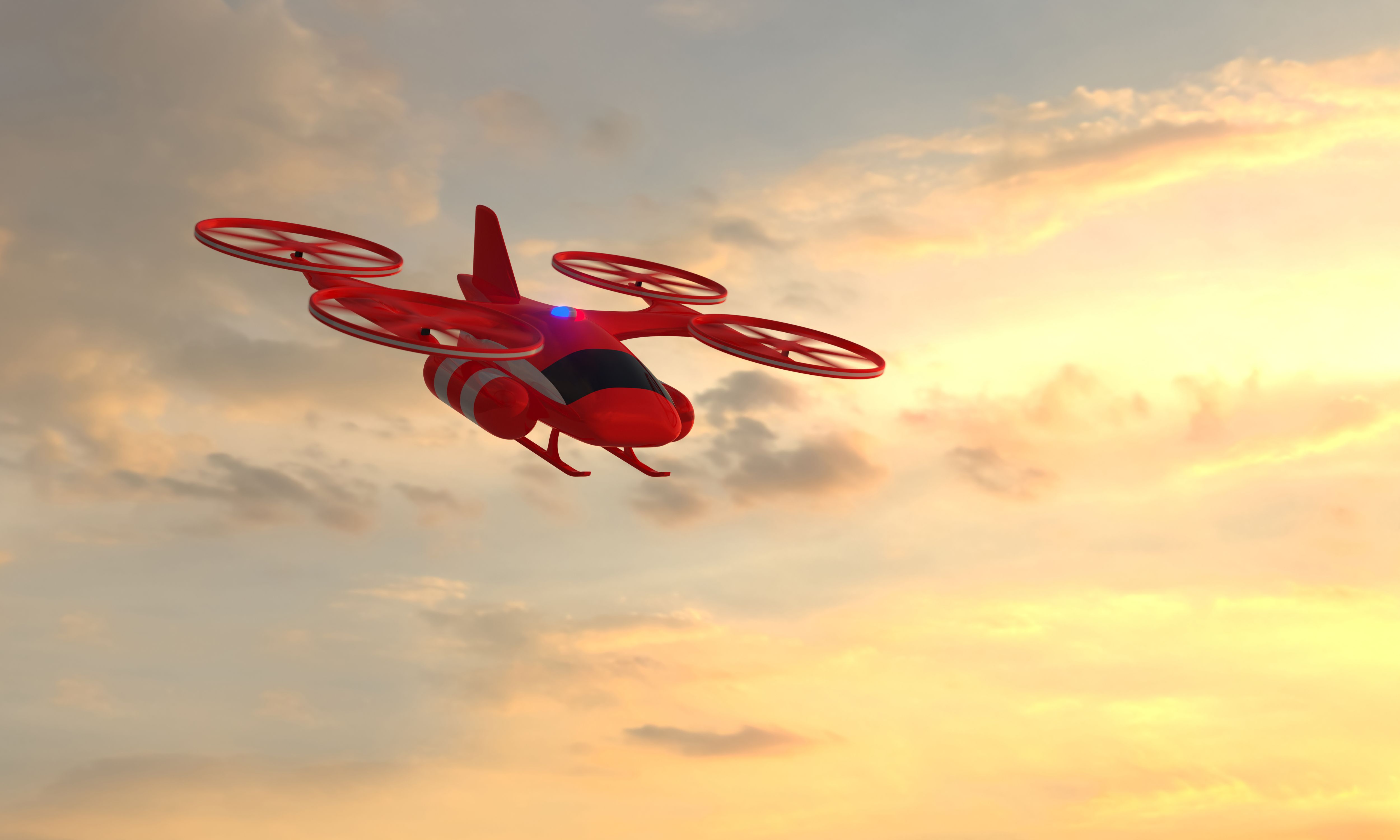 firefighting drones