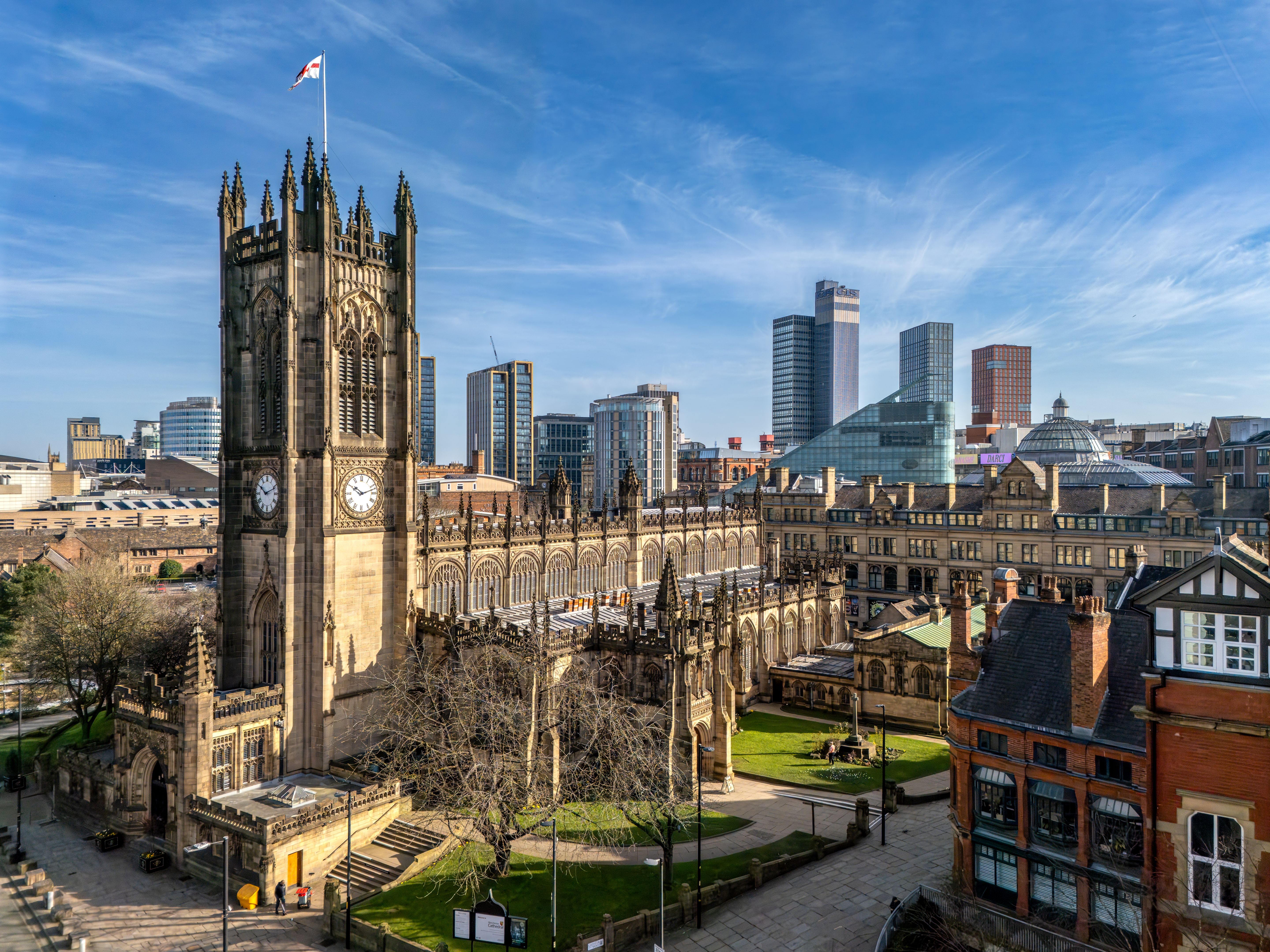 manchester cityscape
