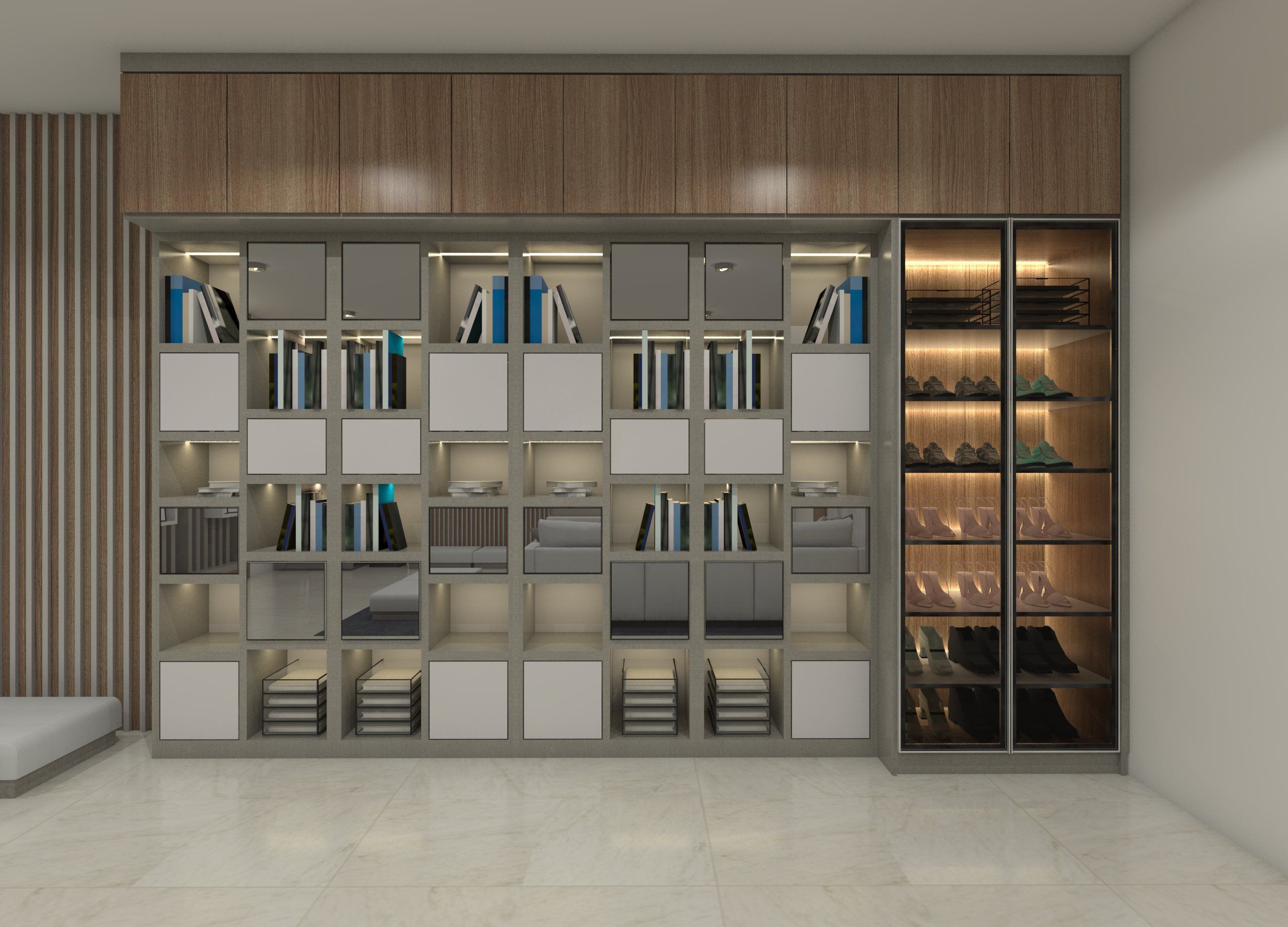 showroom cabinets