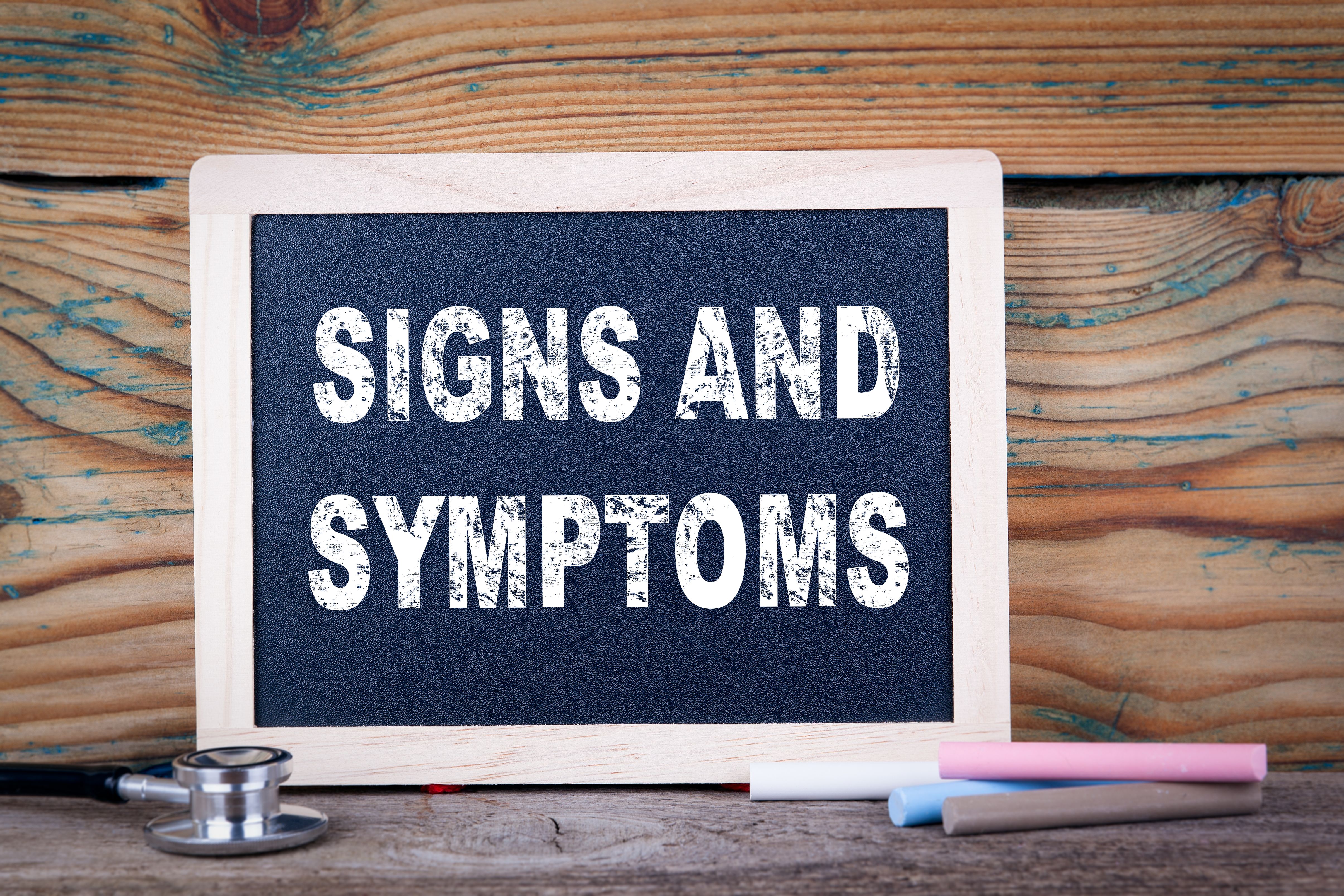 signs and symptoms