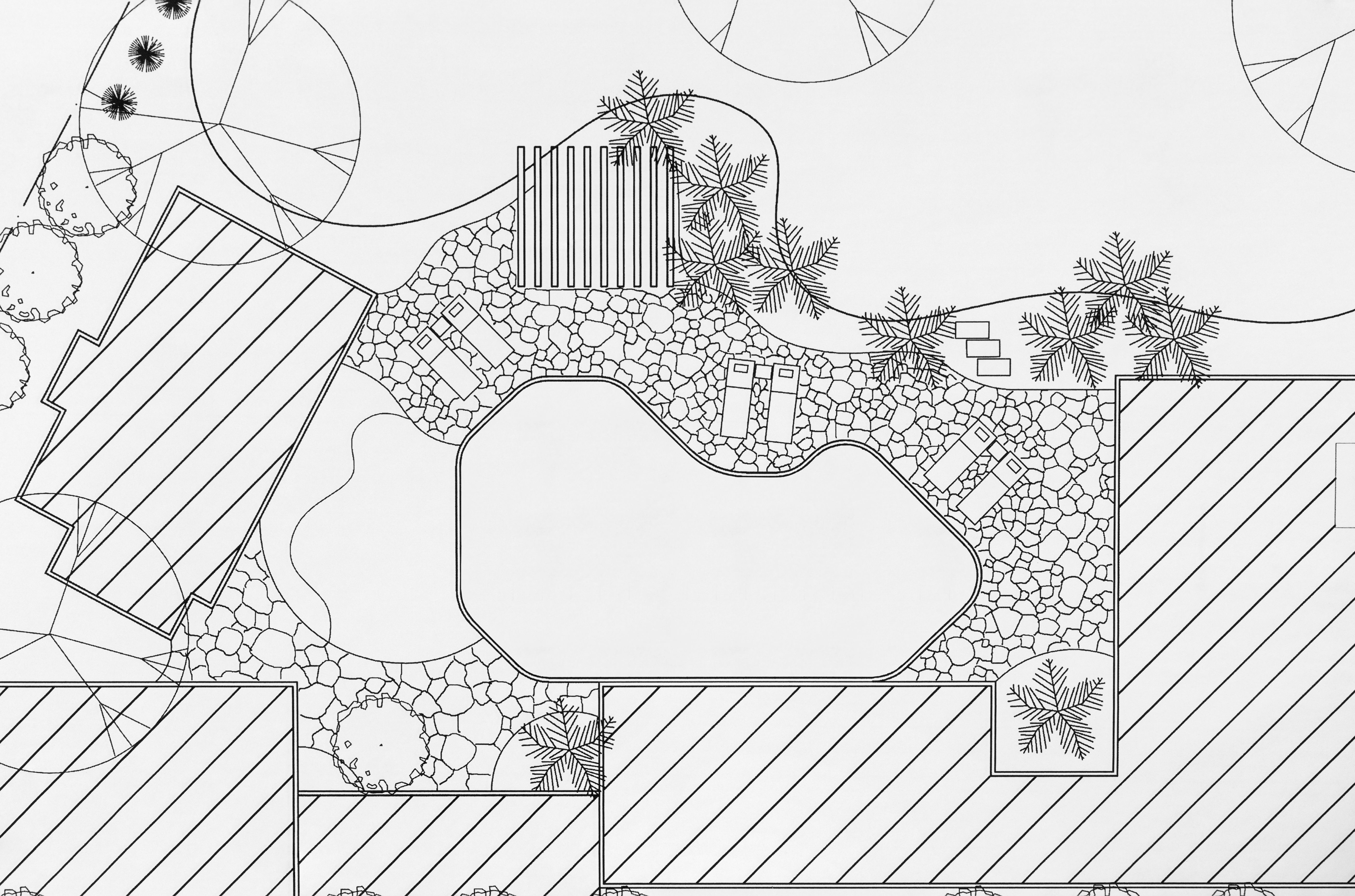 landscape design sketch