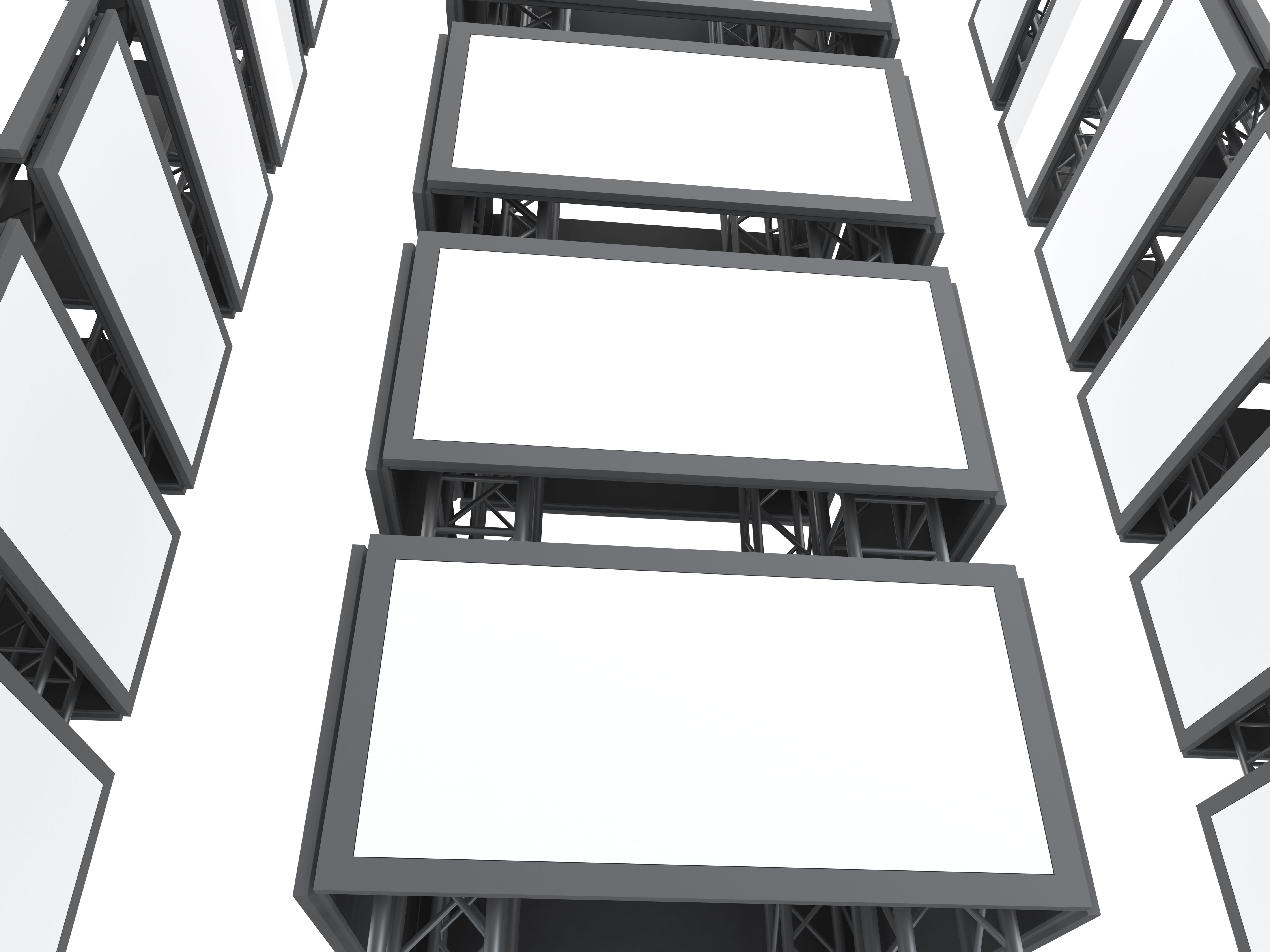 video wall installation