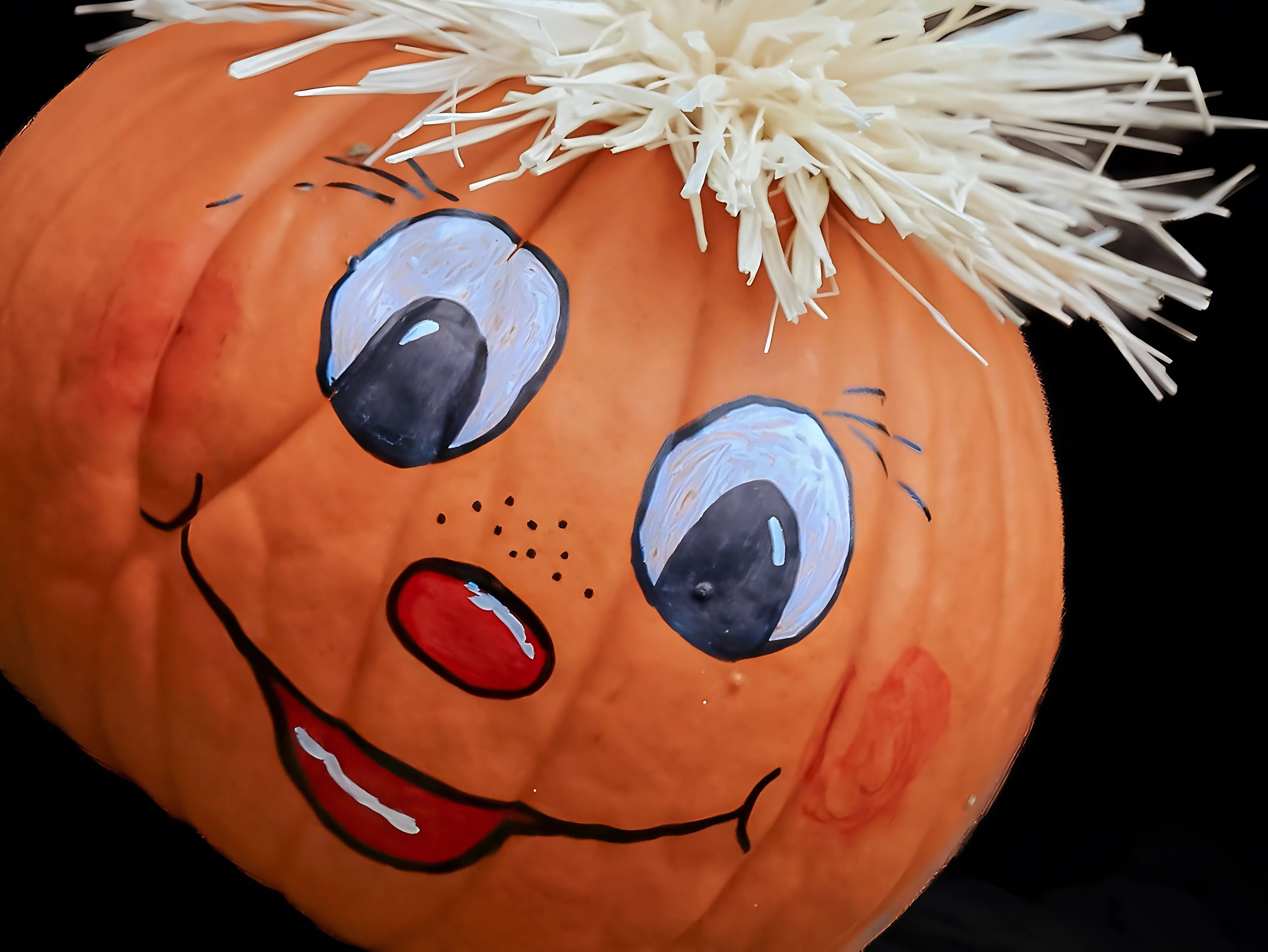 decorated pumpkins