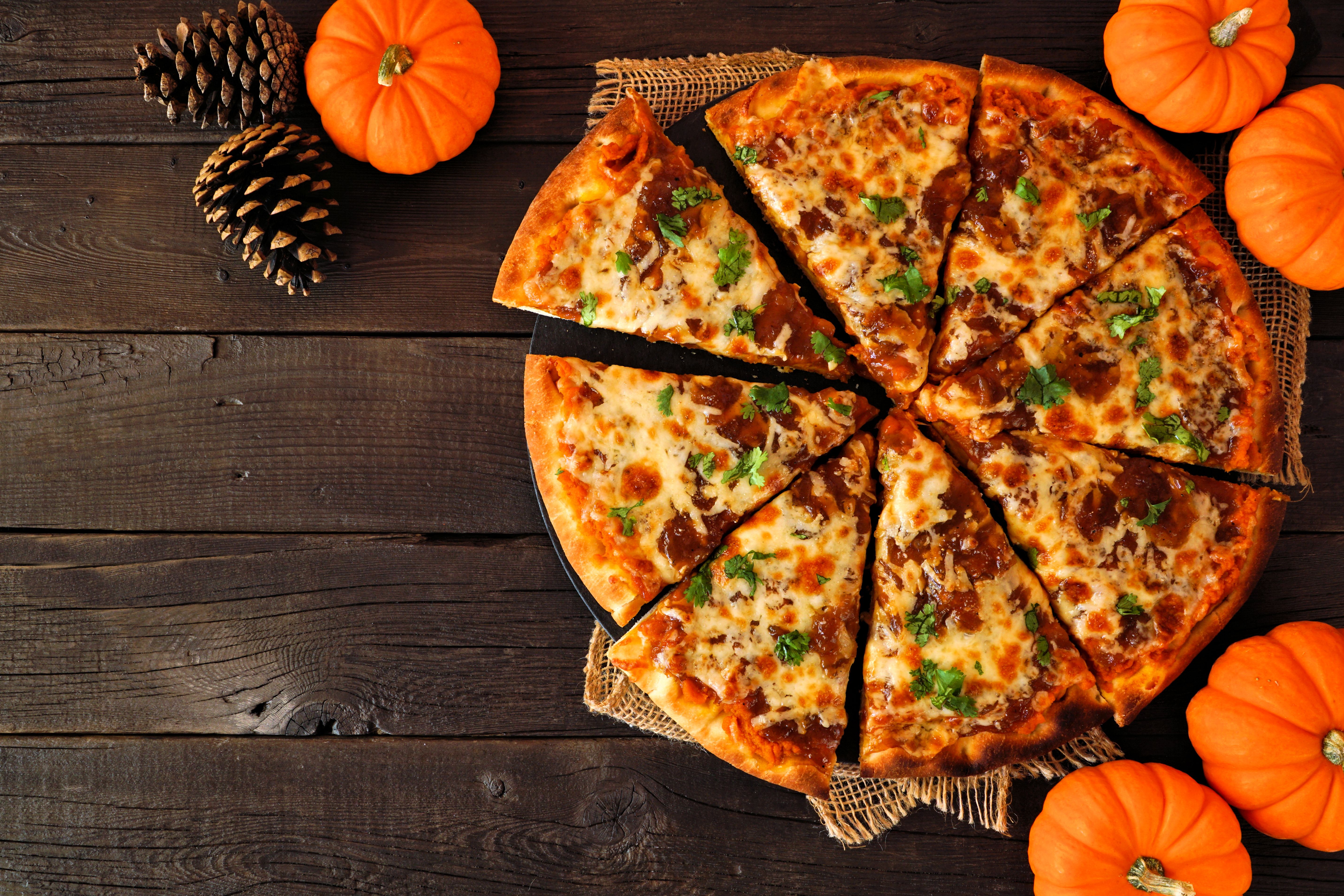pumpkin sage pizza
