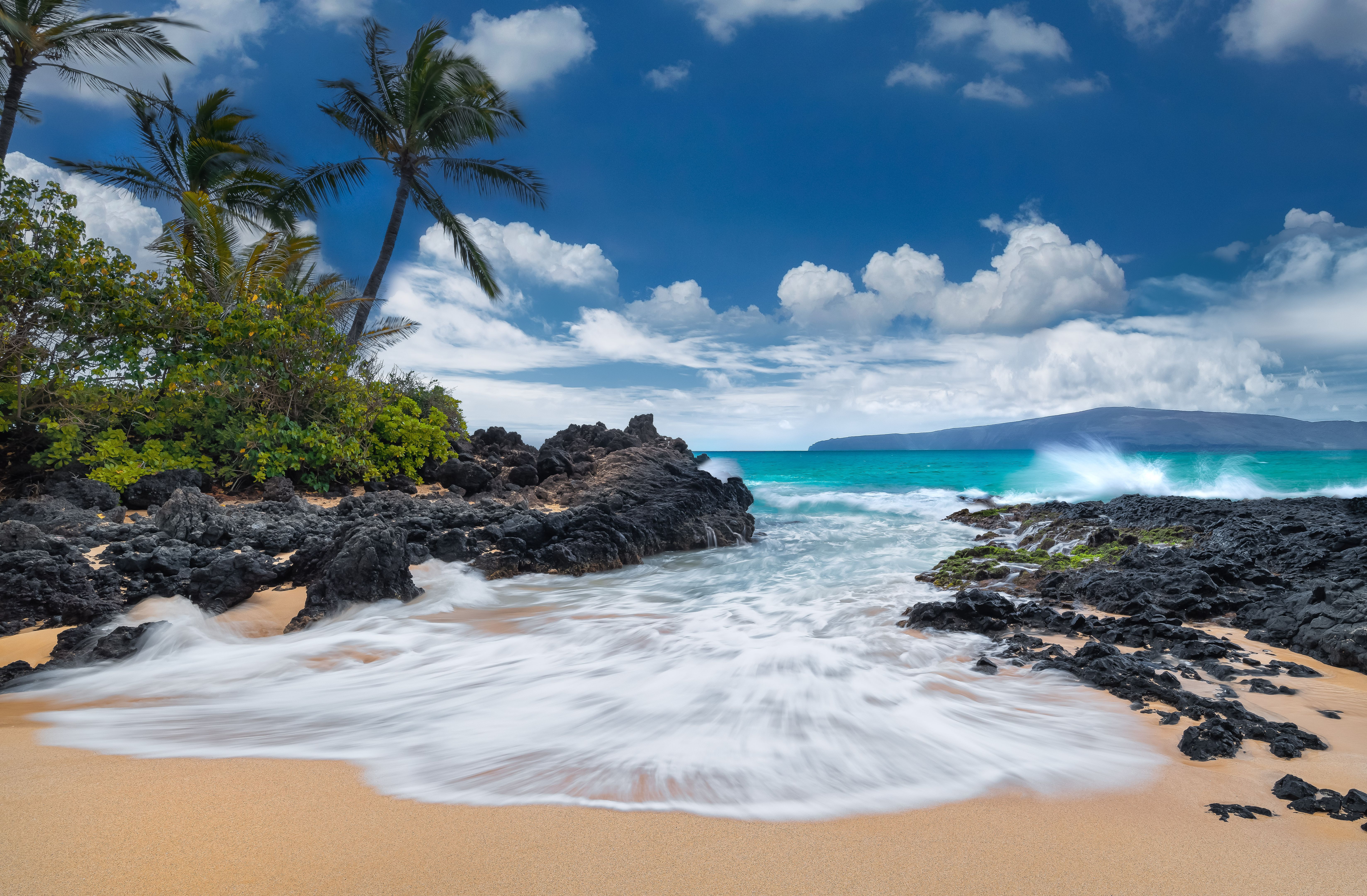 secluded beach maui