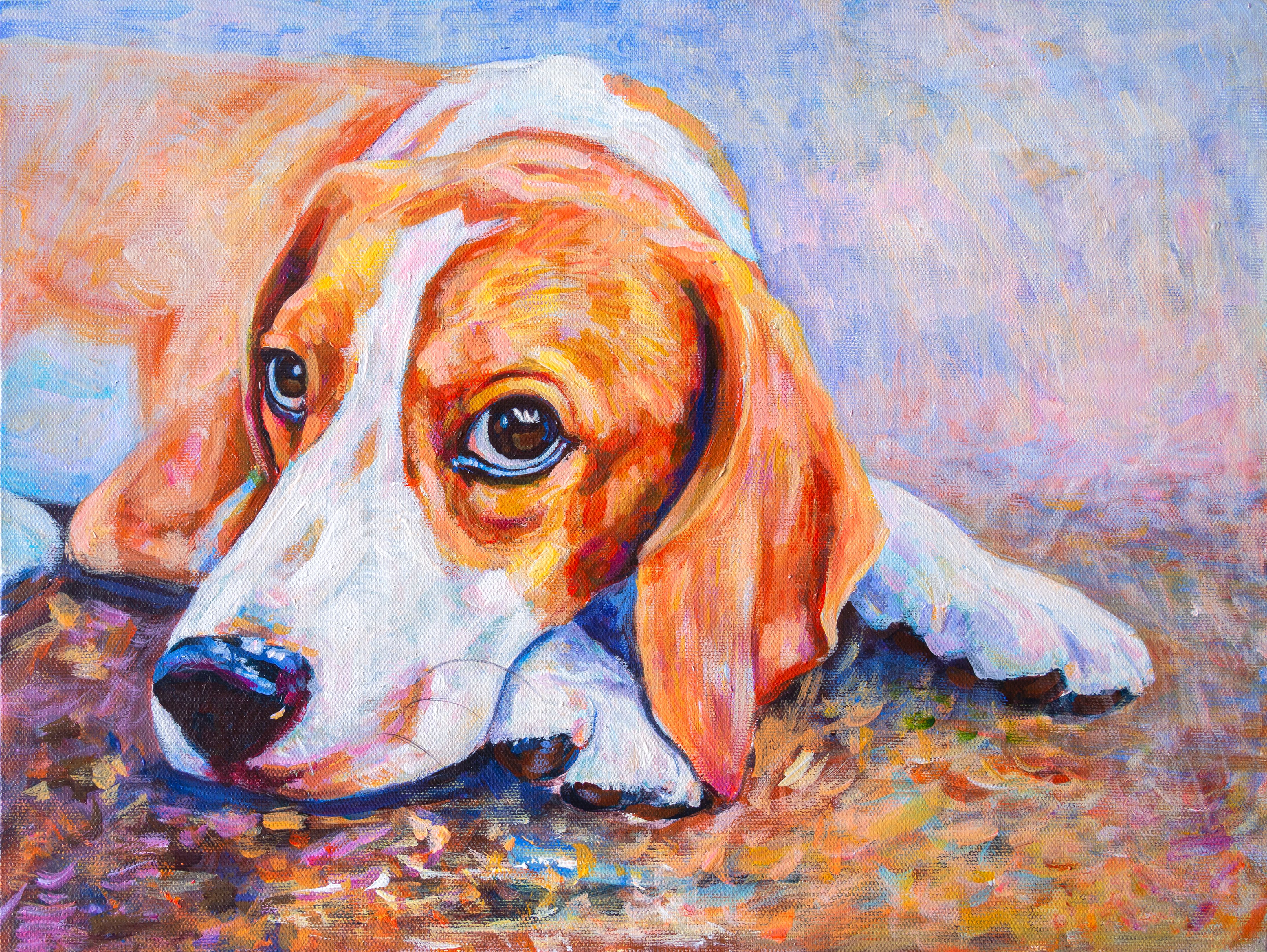 pet portrait painting