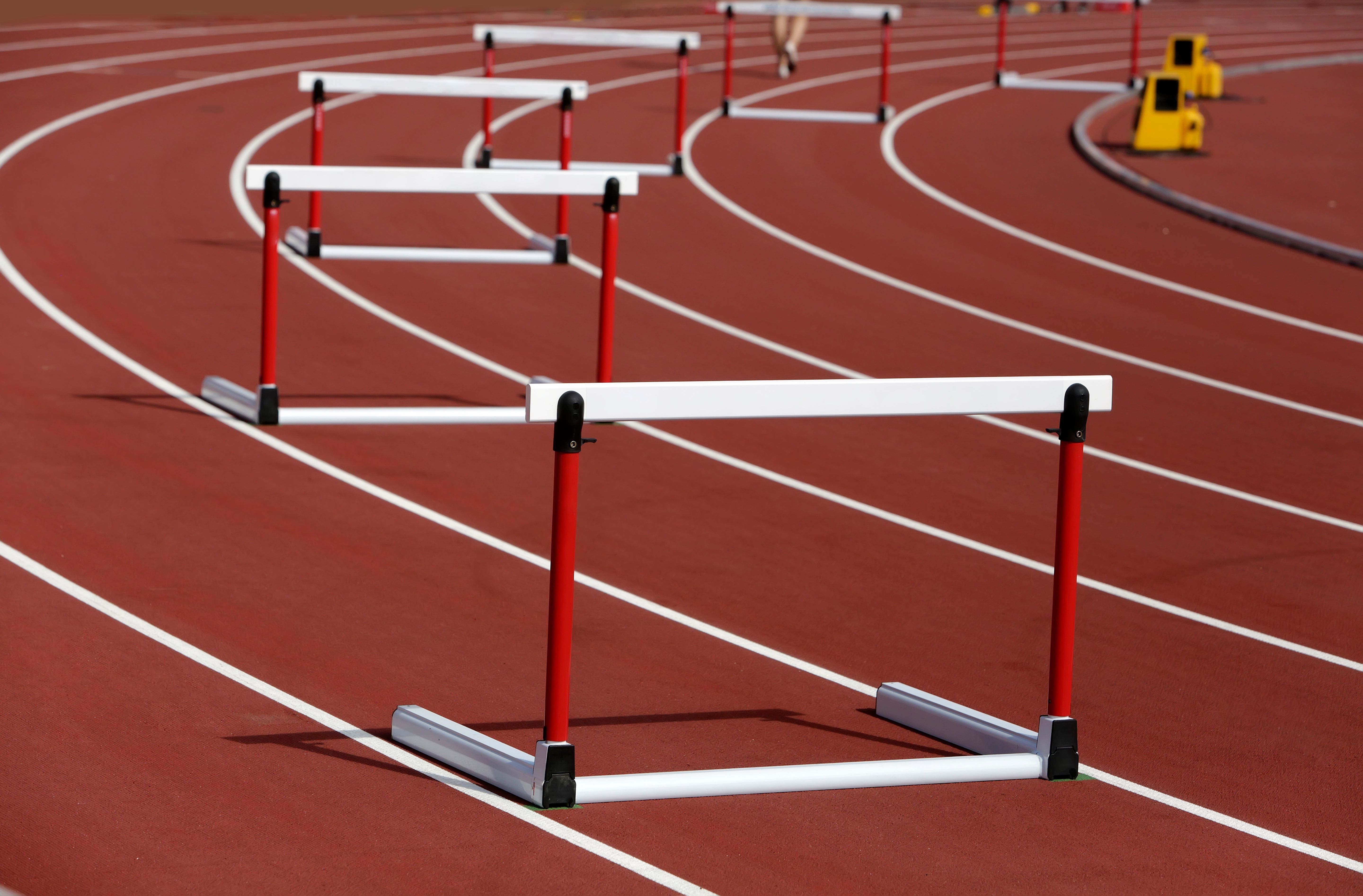 track hurdles