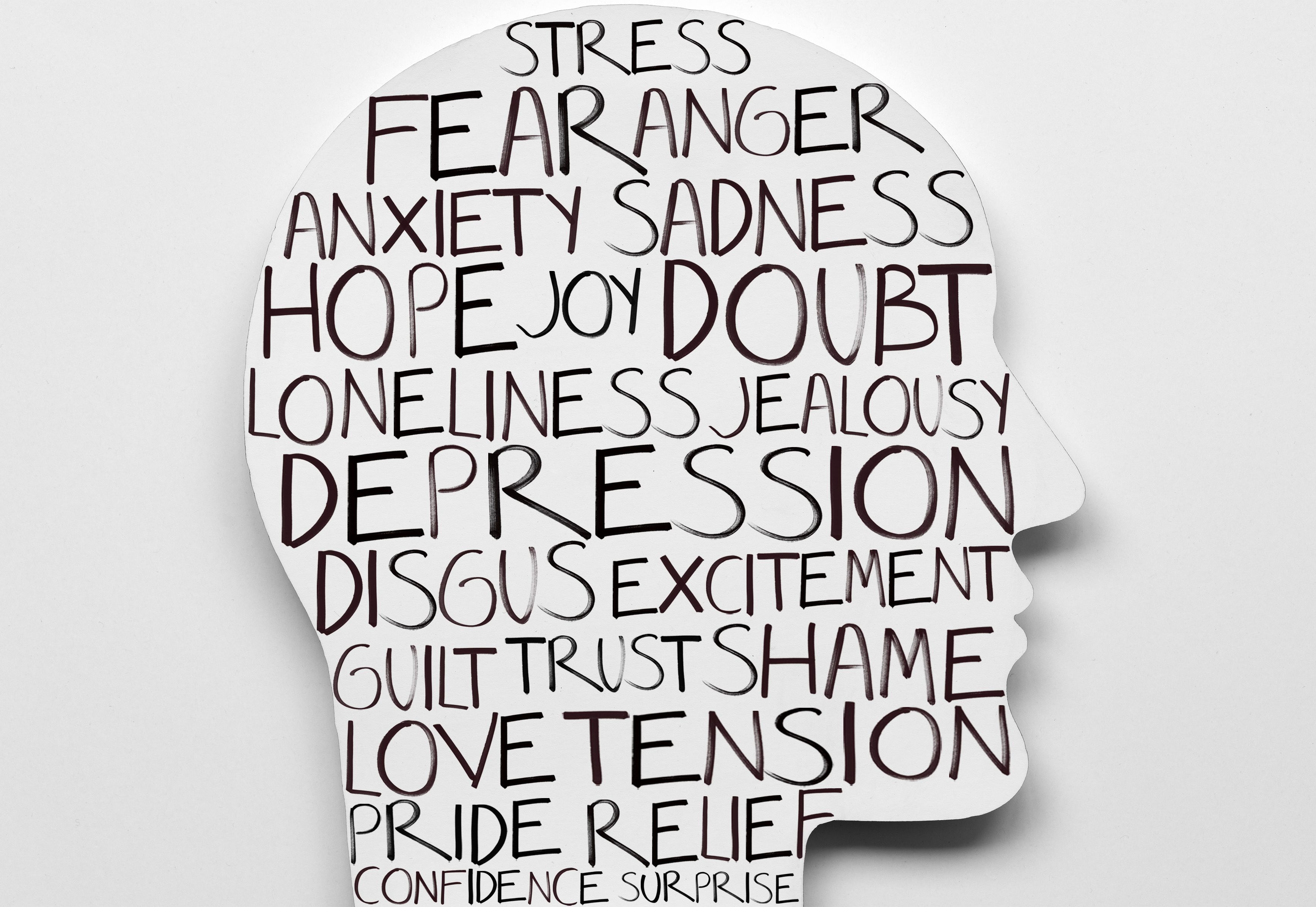 Mental Health Typography
