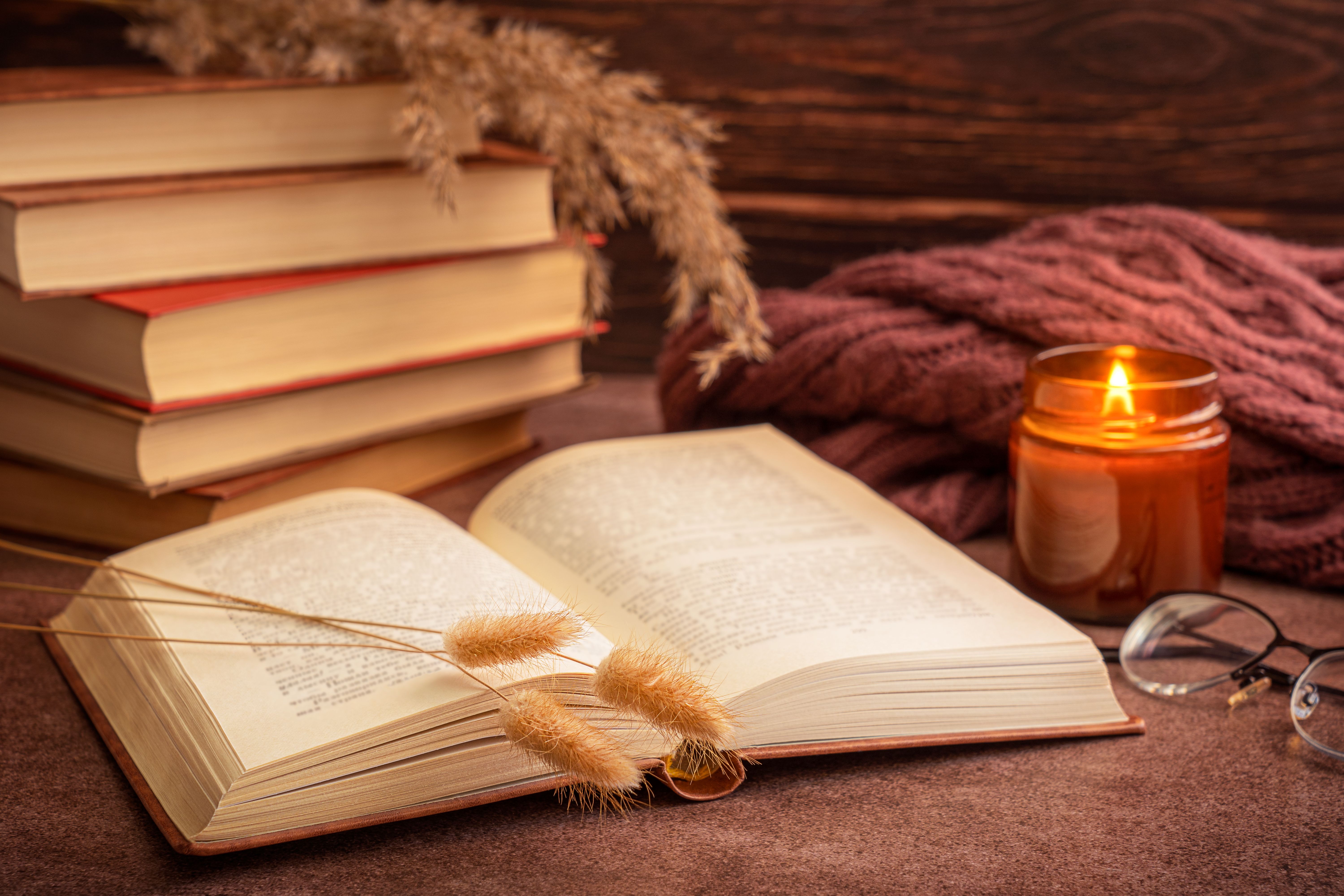 cozy reading corner