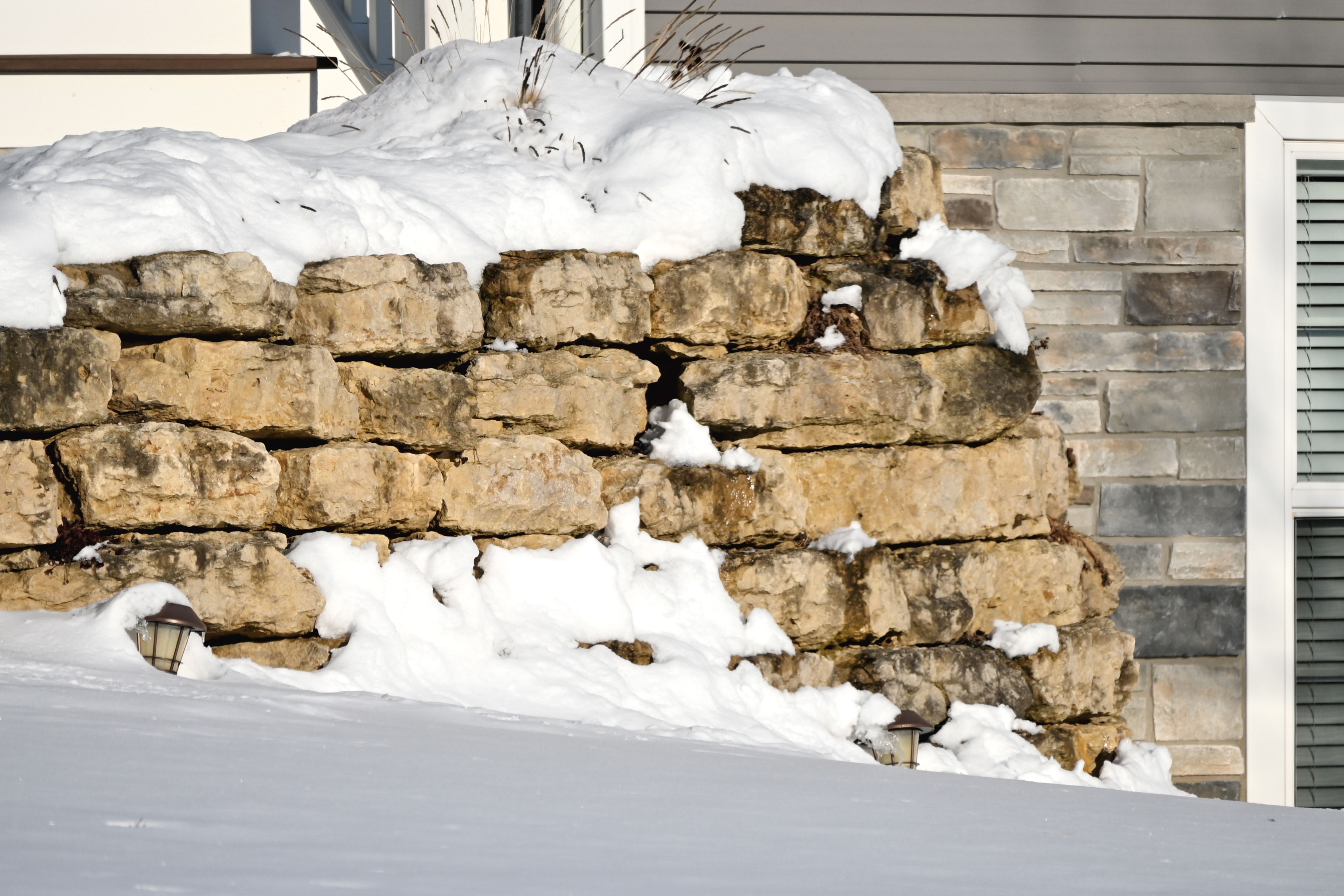 outdoor stone winter