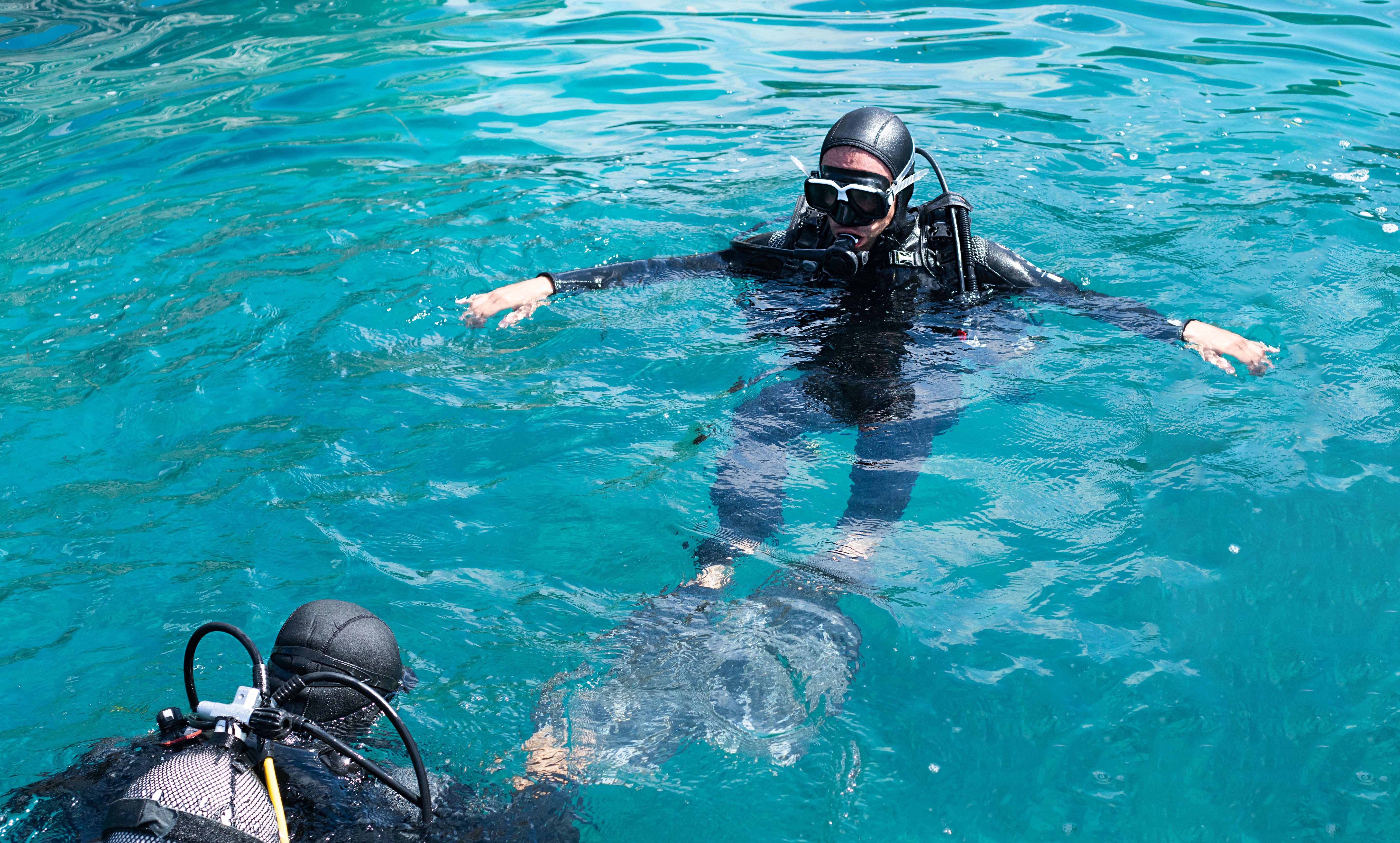 underwater training