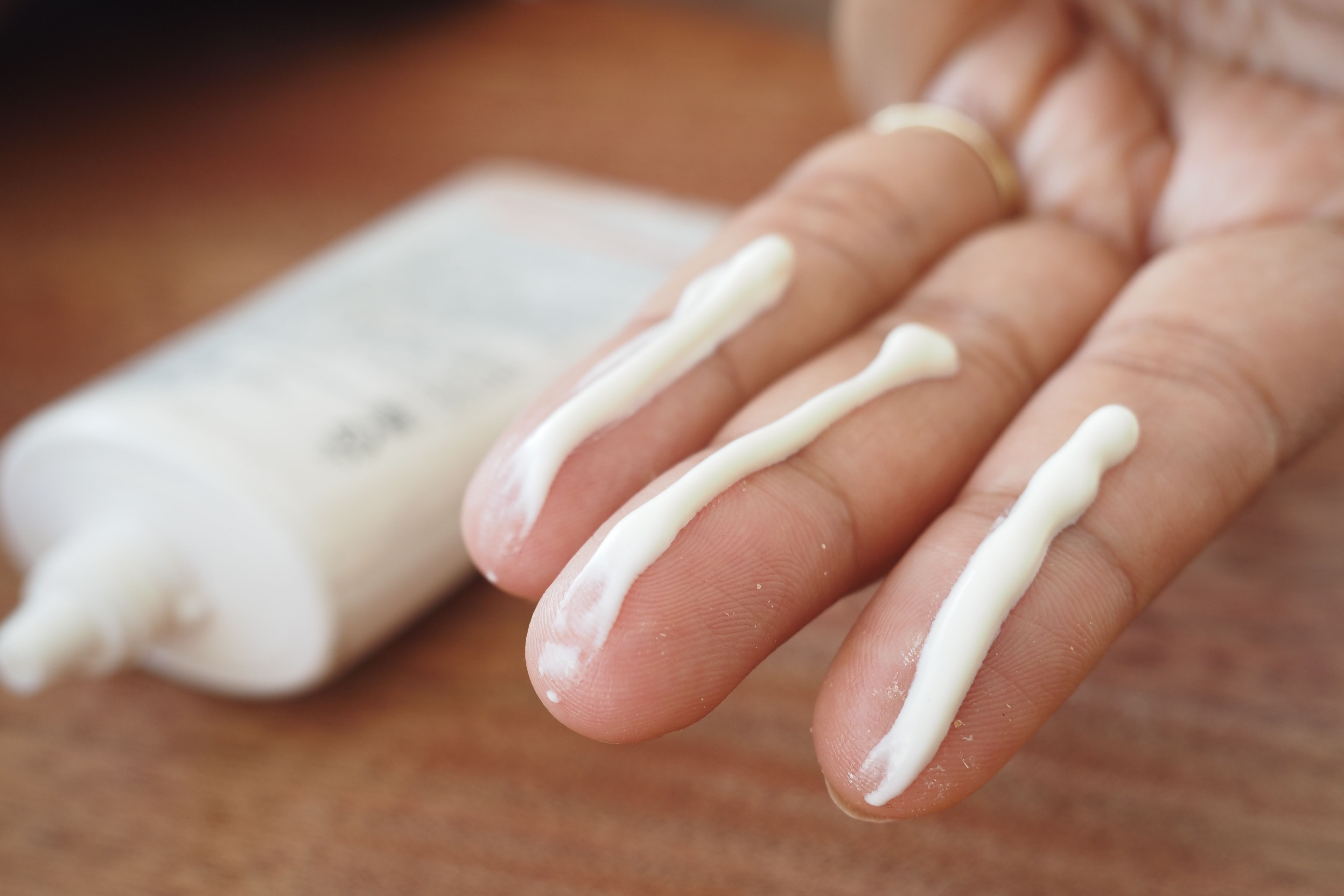 sunscreen application