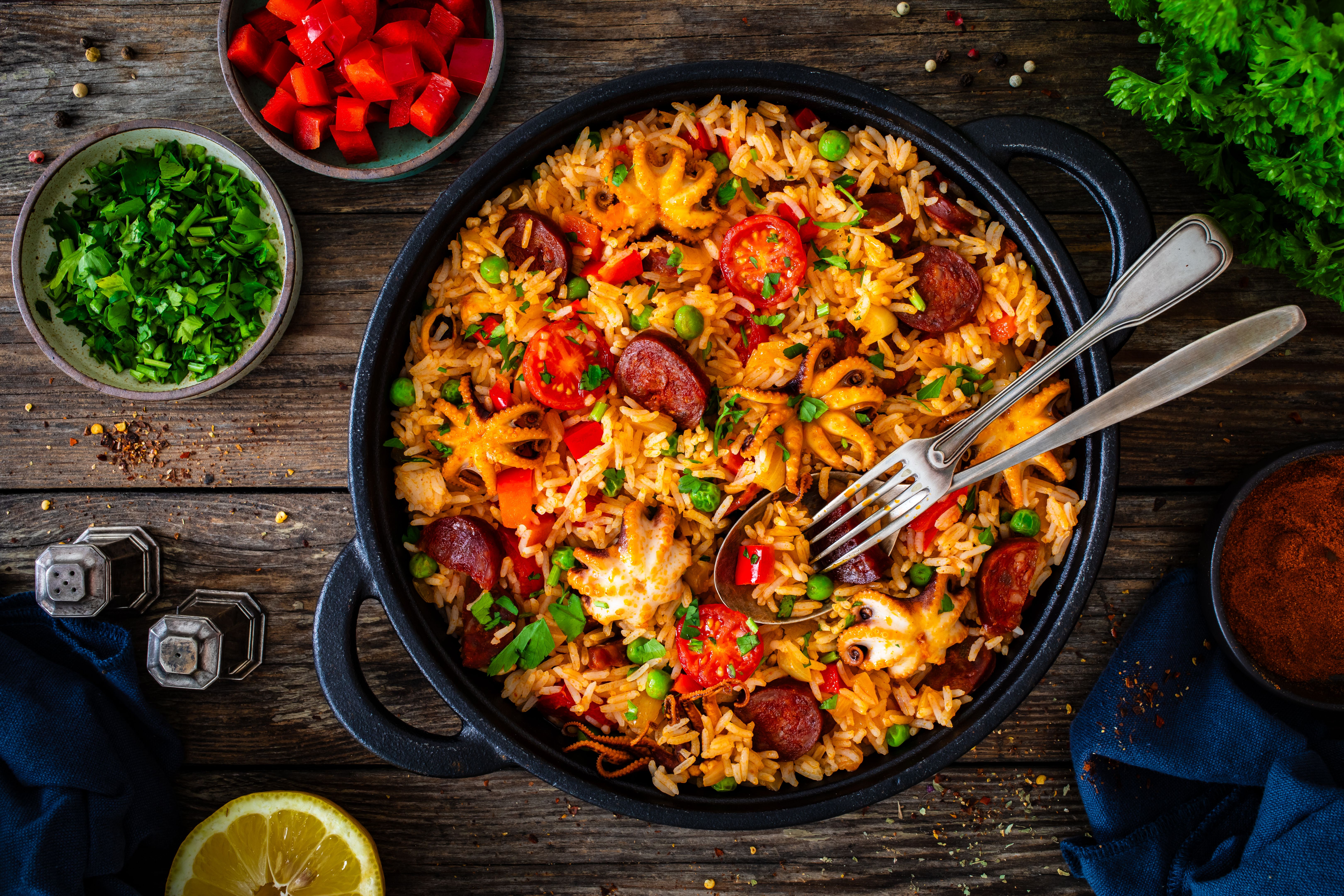 paella dish