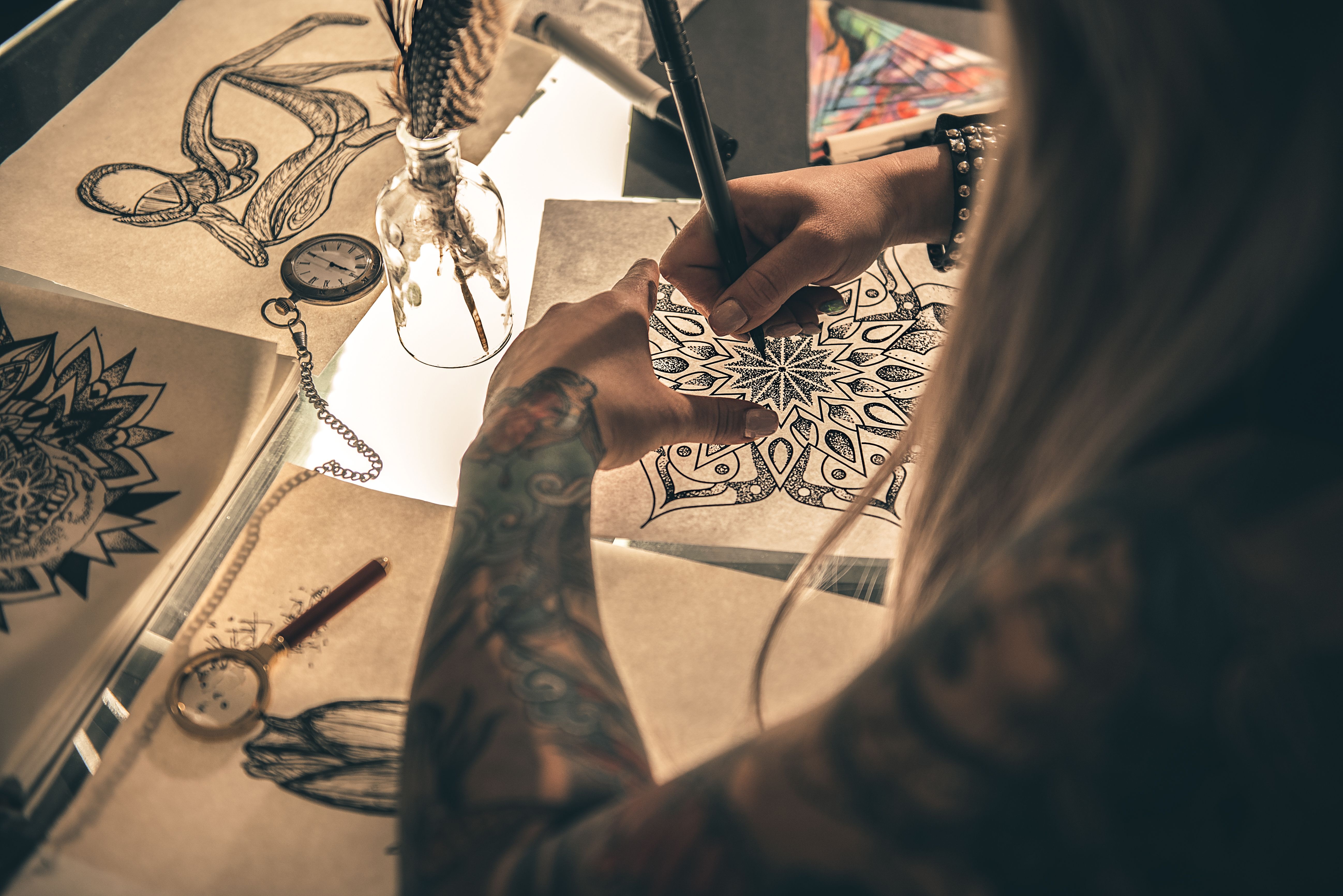 tattoo design sketch