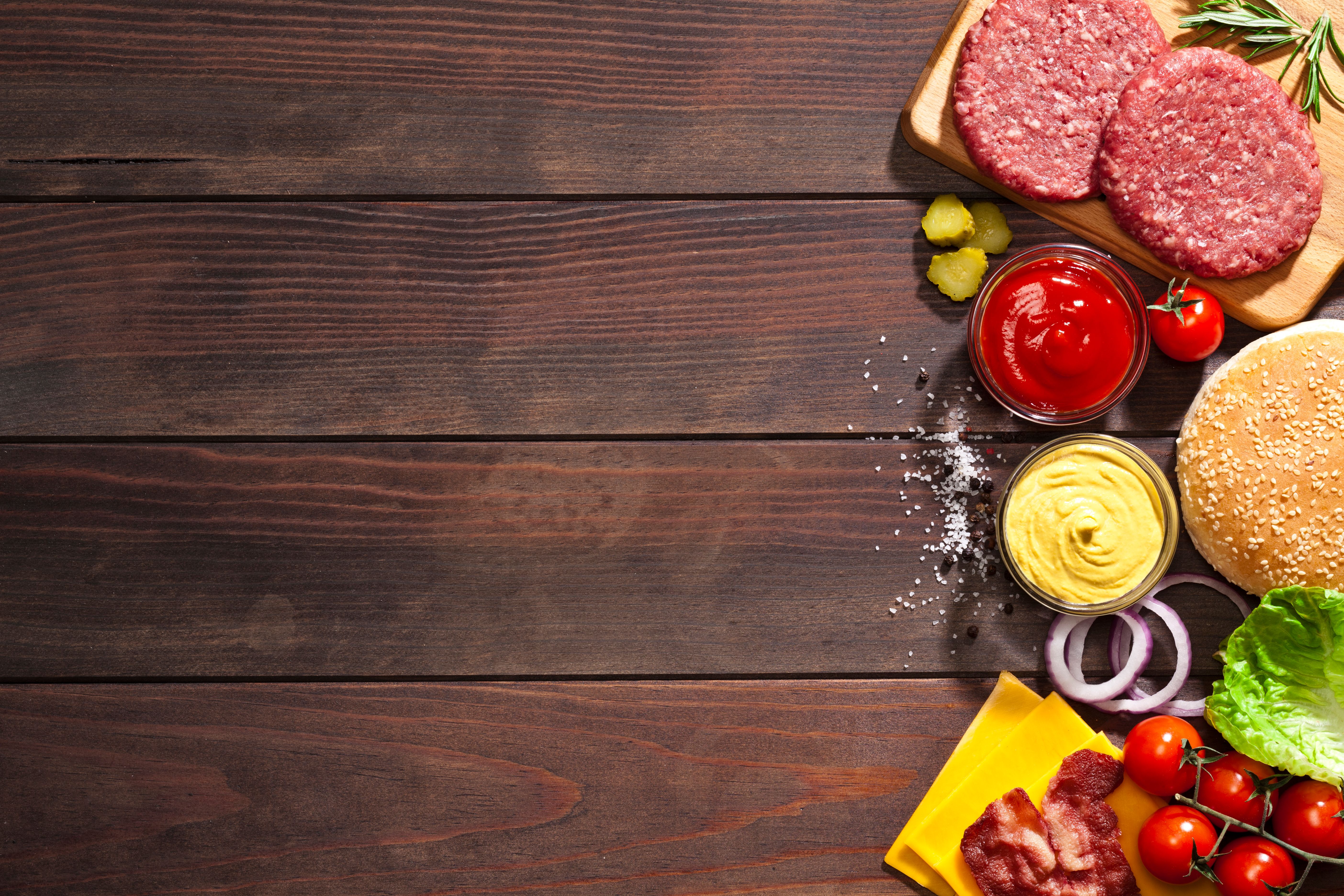 burger ingredients