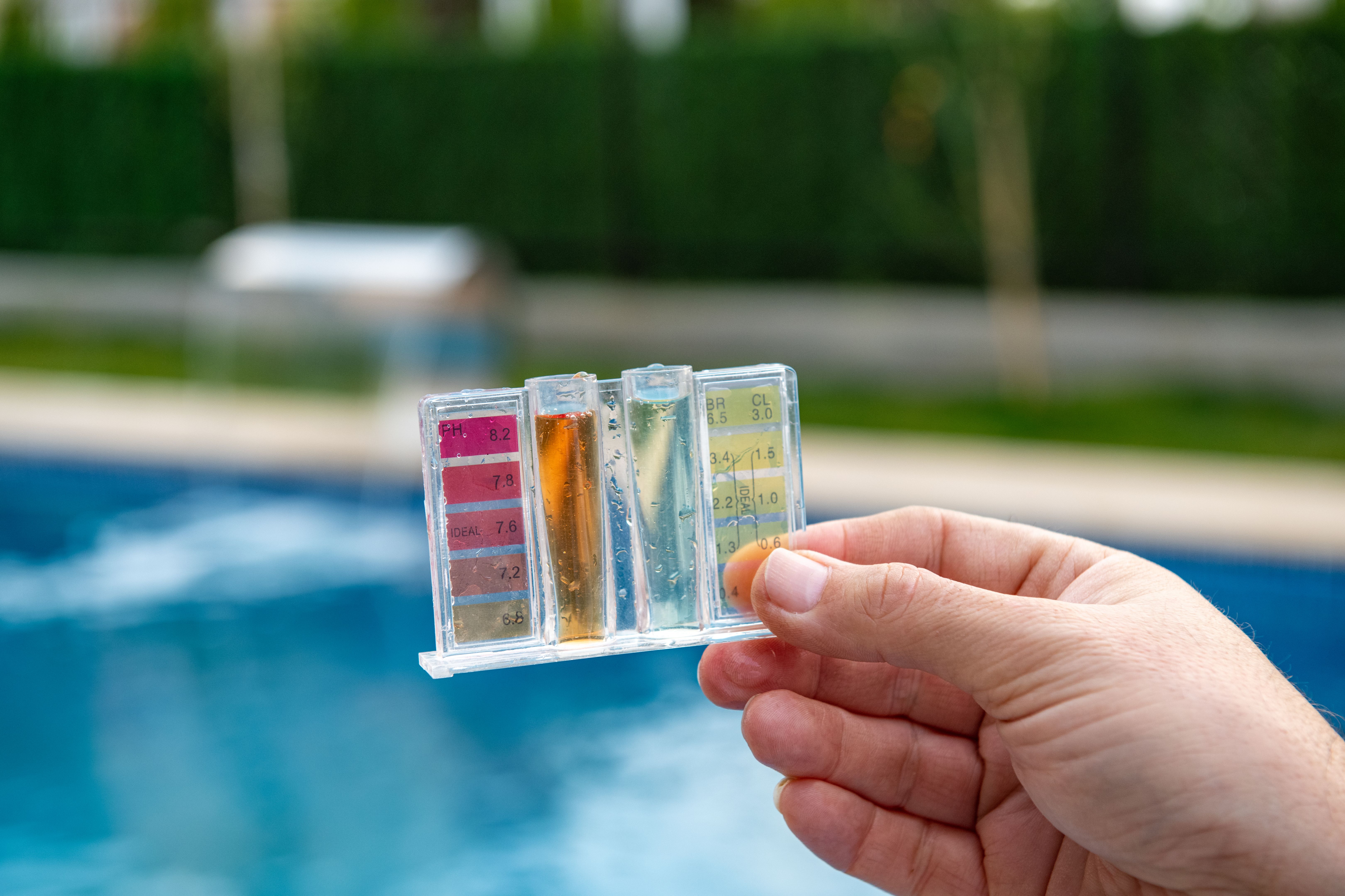pool chemical testing