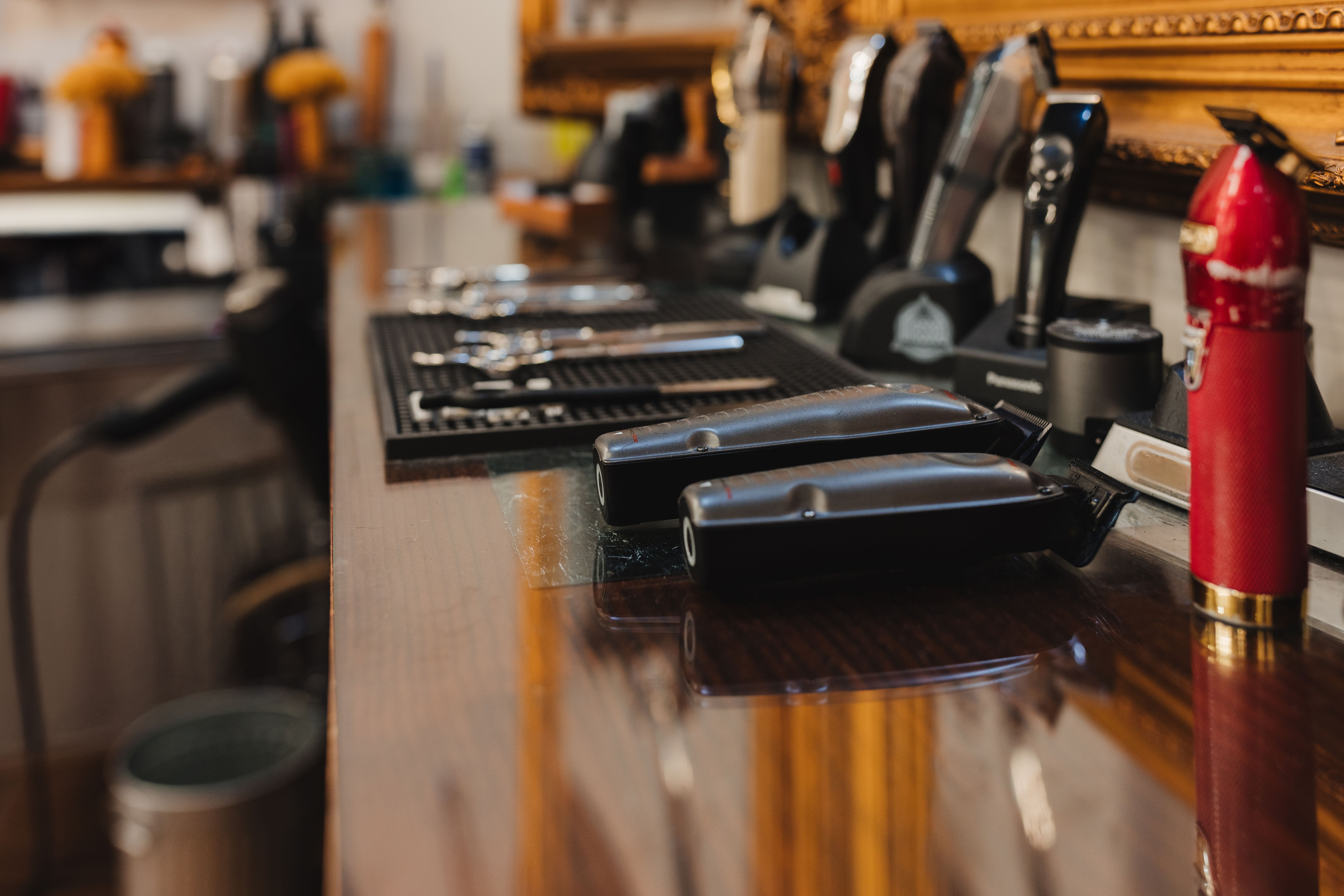 modern barber tools