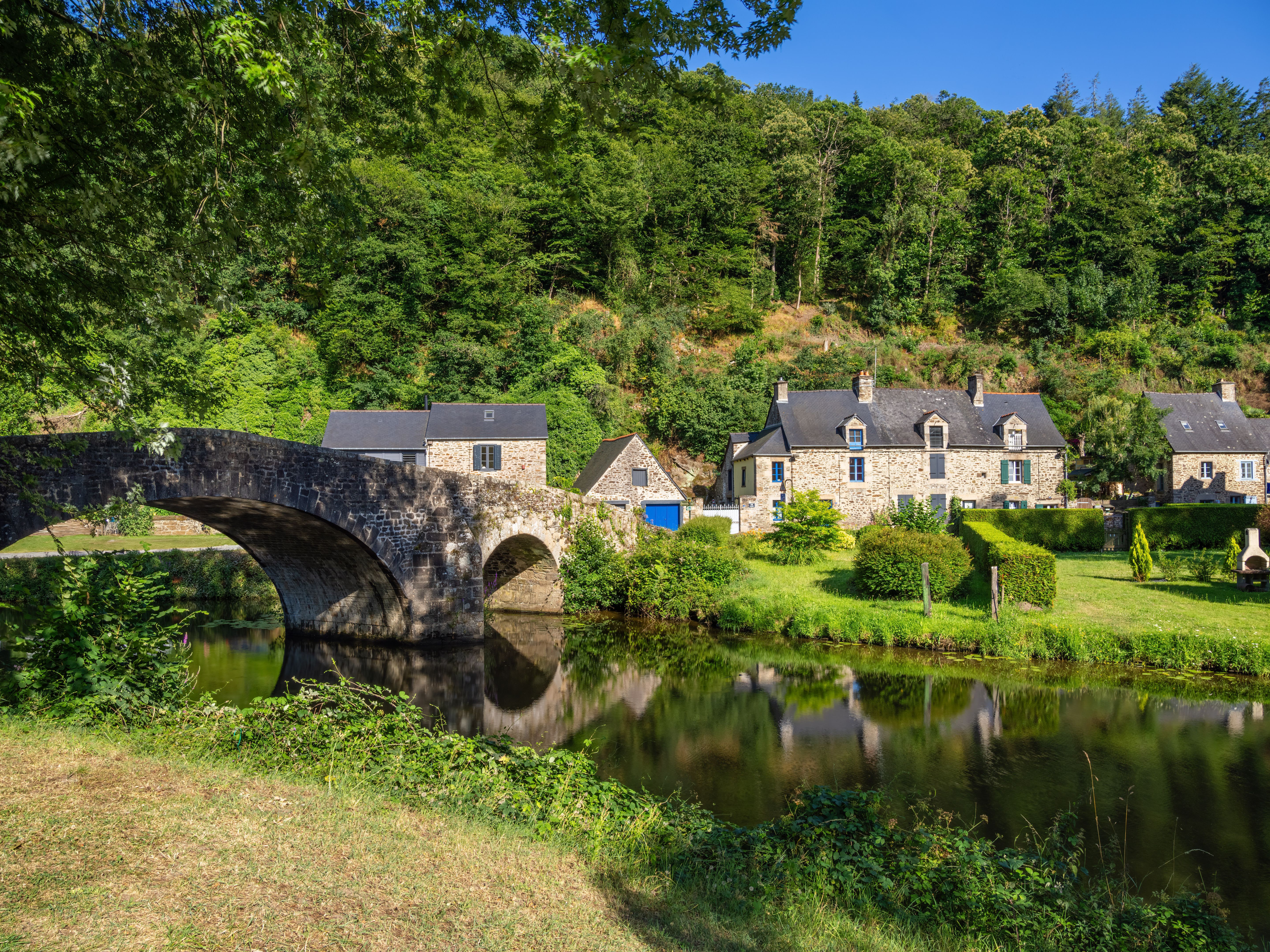 charming breton village