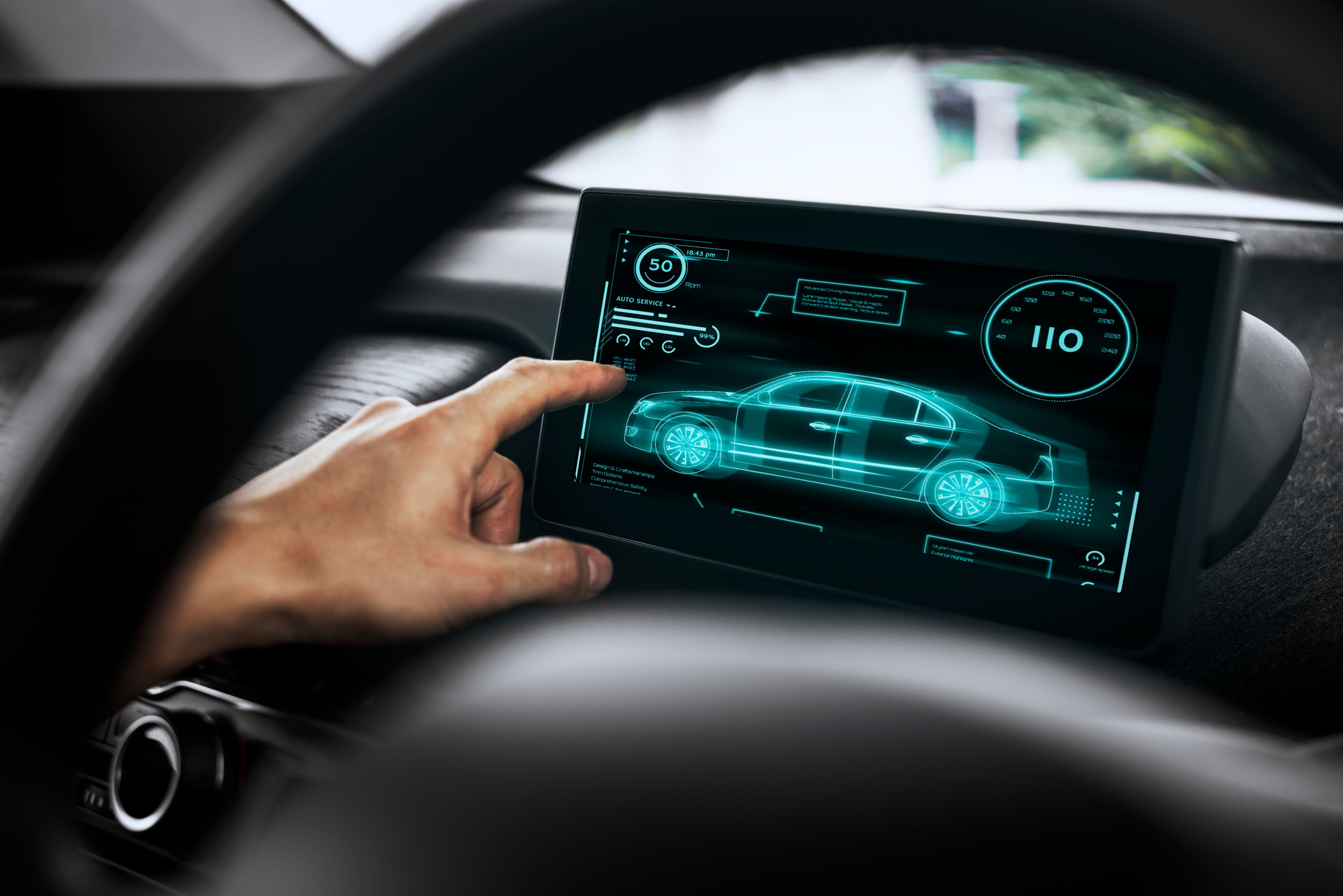 steering wheel setup