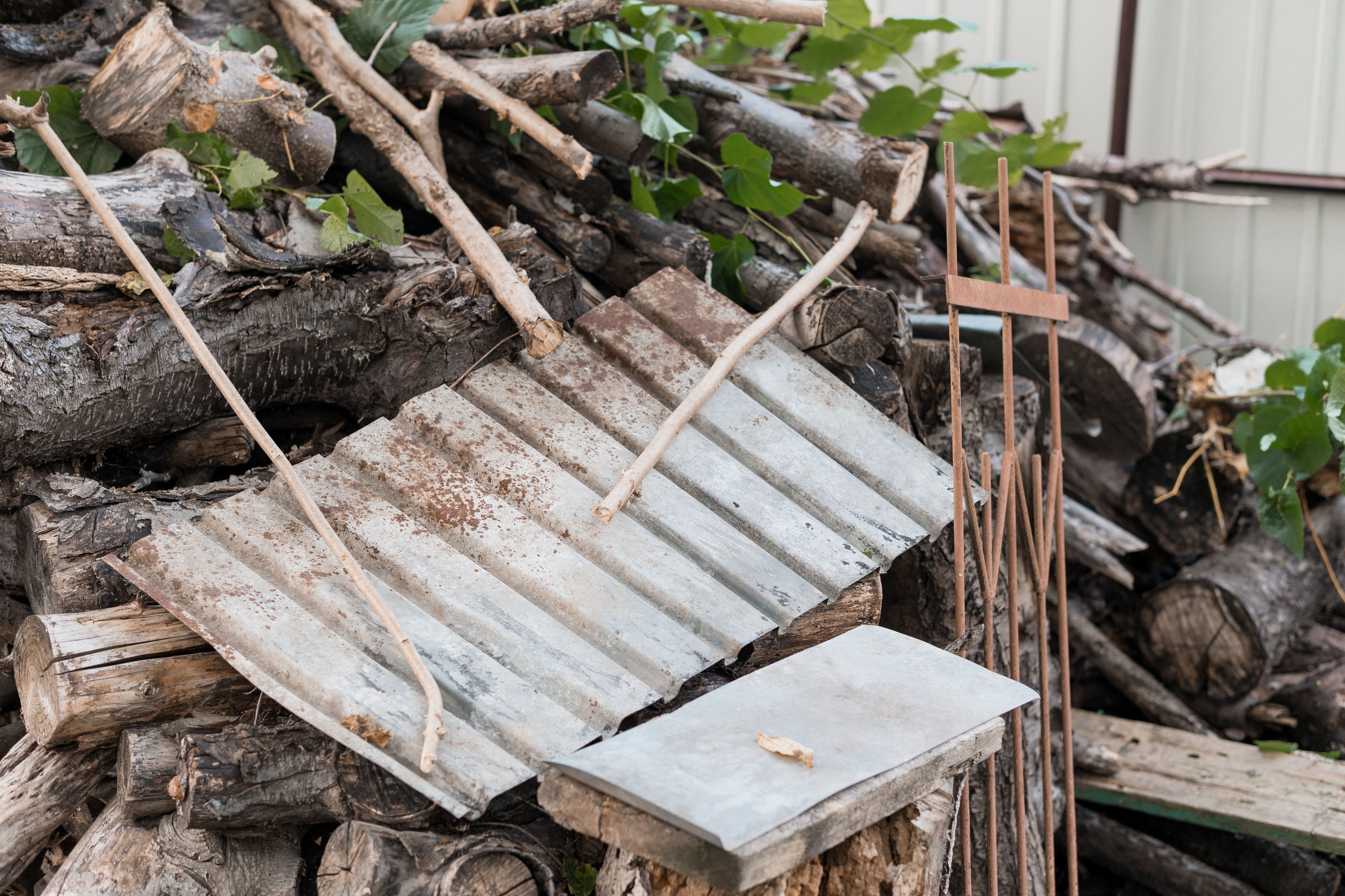 local materials outdoors