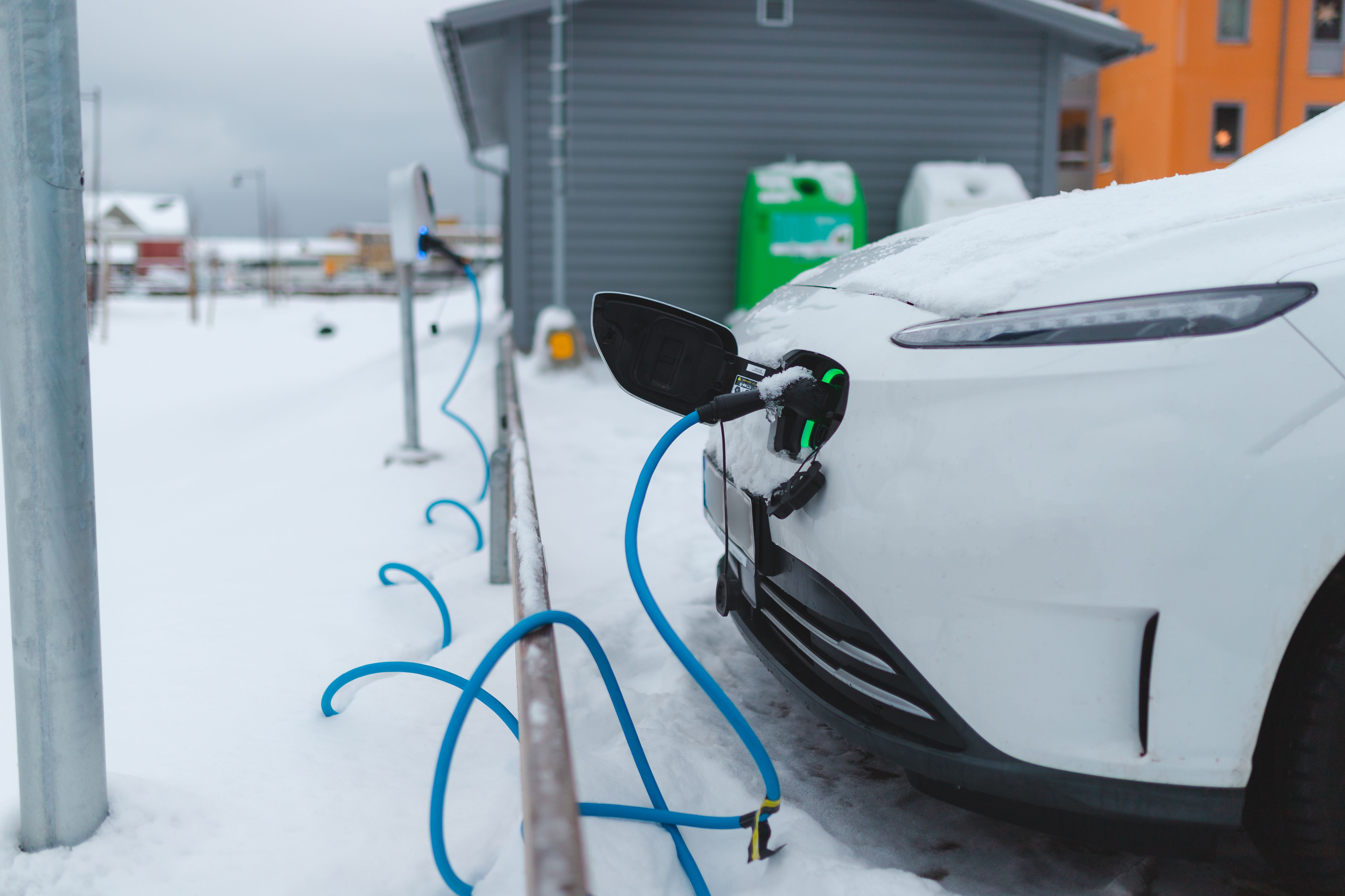 electric car winter