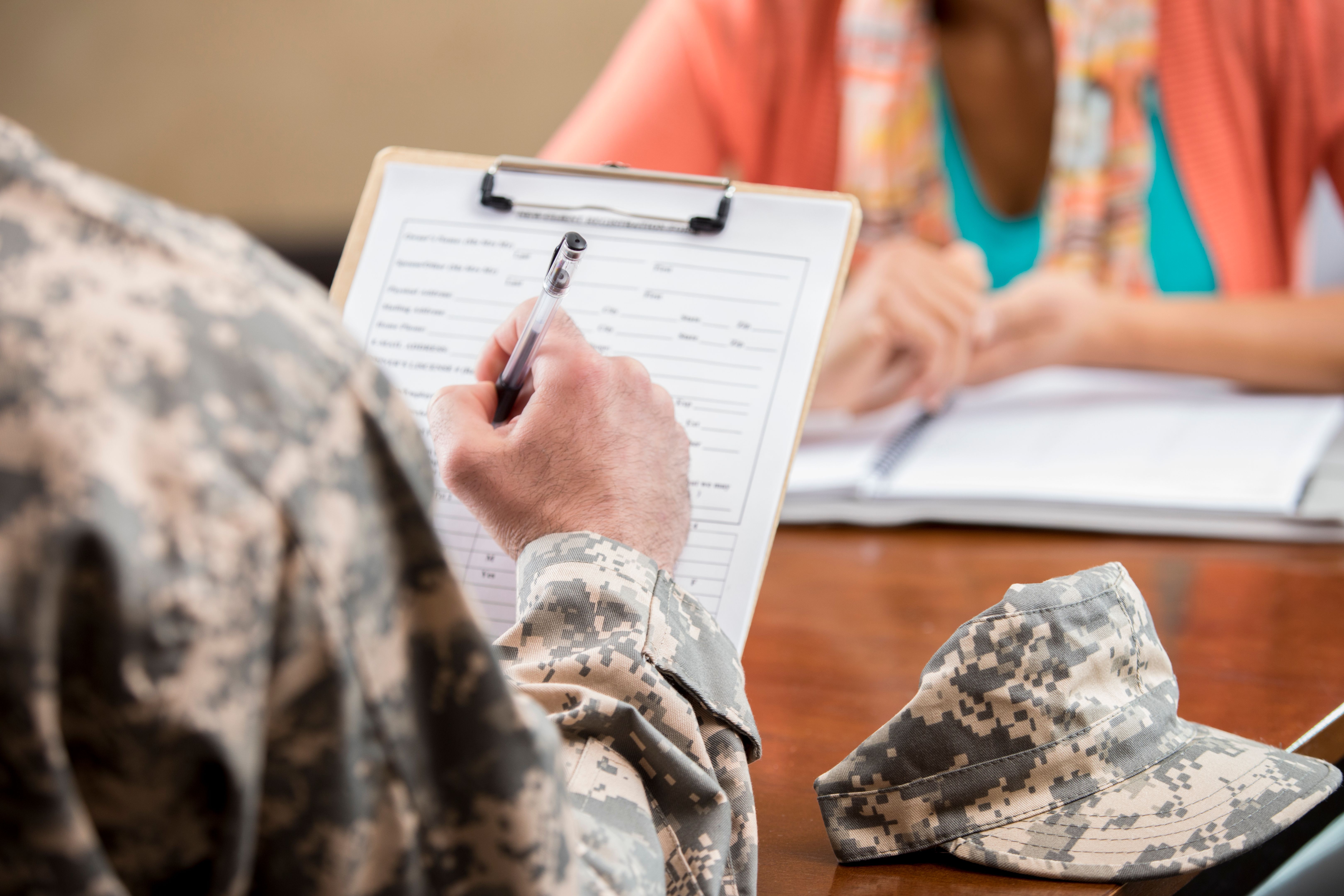 veterans paperwork