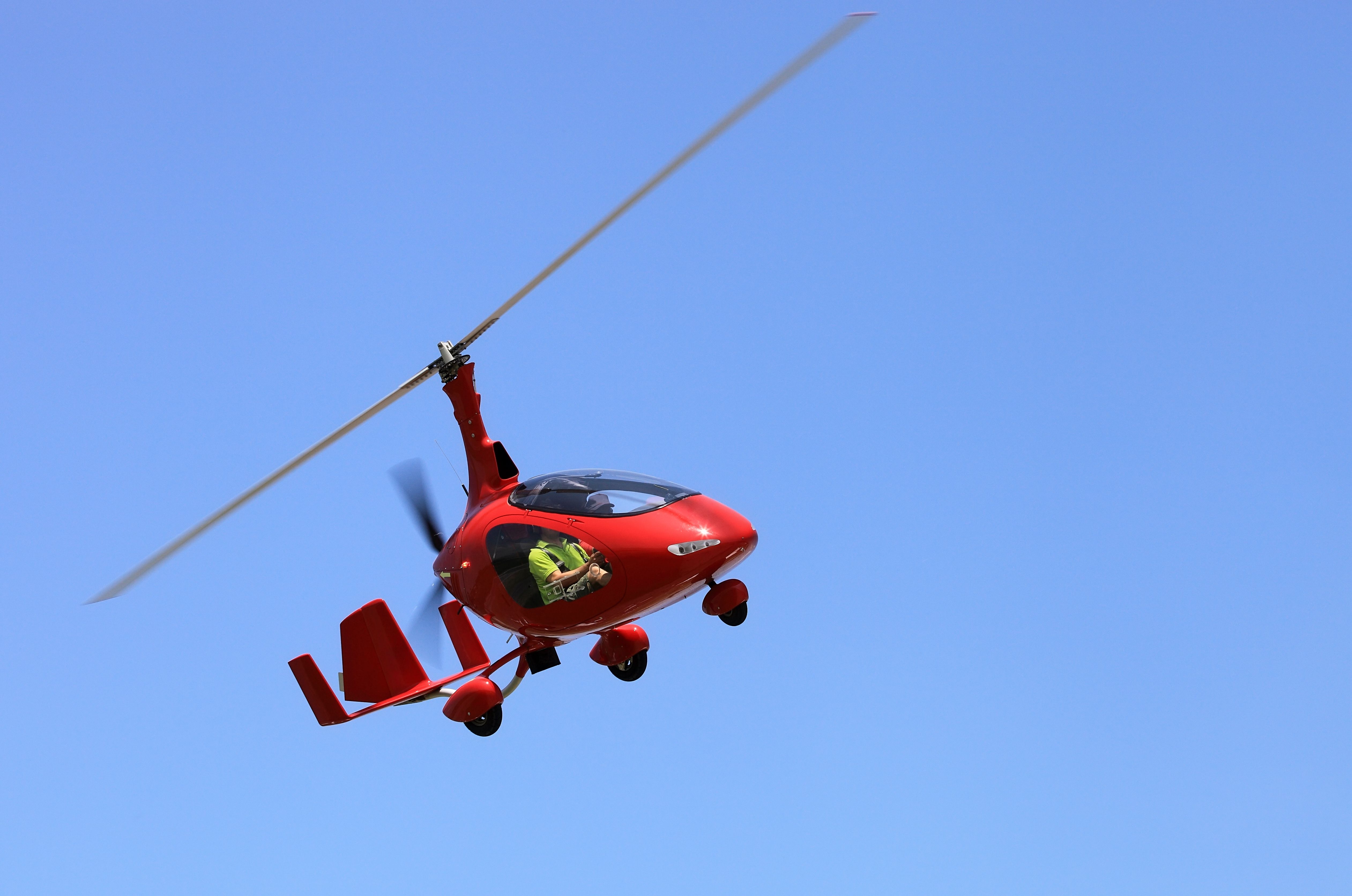 gyrocopter flight