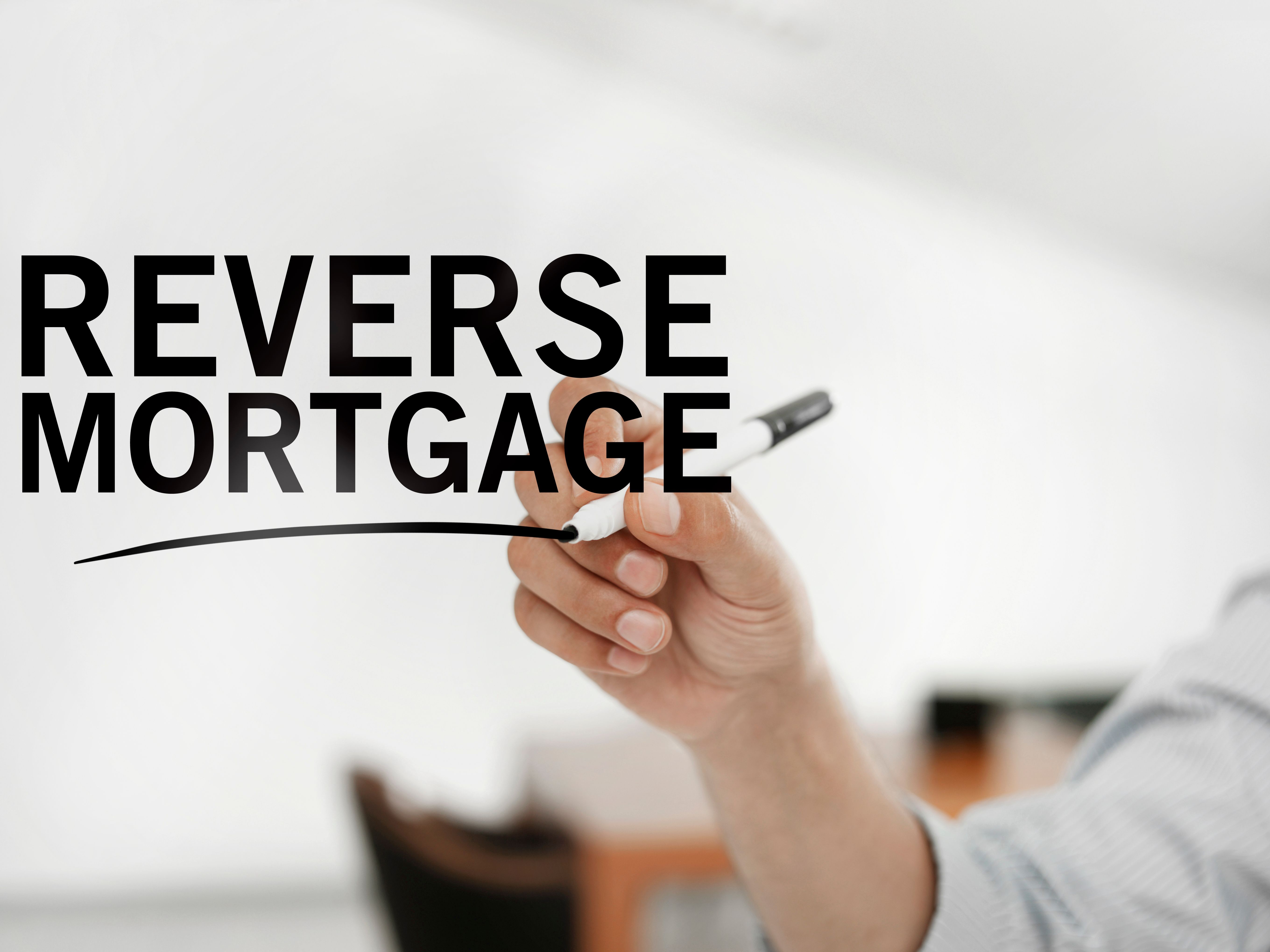 reverse mortgage concept