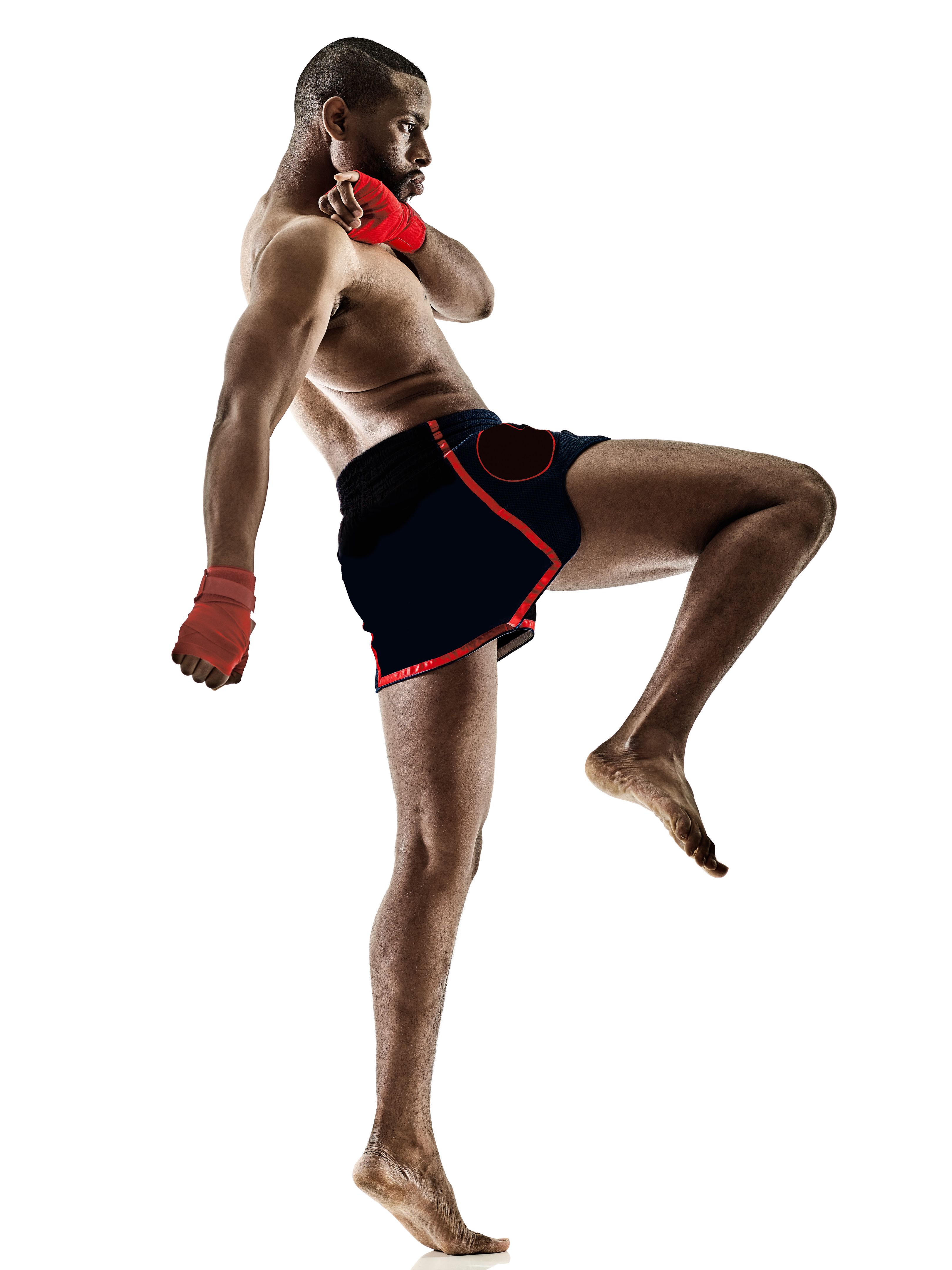 muay thai stance